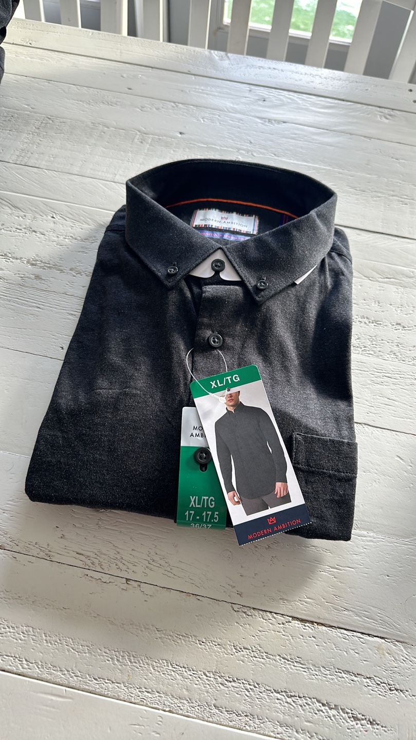 Modern Ambition Men's Long Sleeve Button Up Shirt - Size XXL/TTG - photo 3
