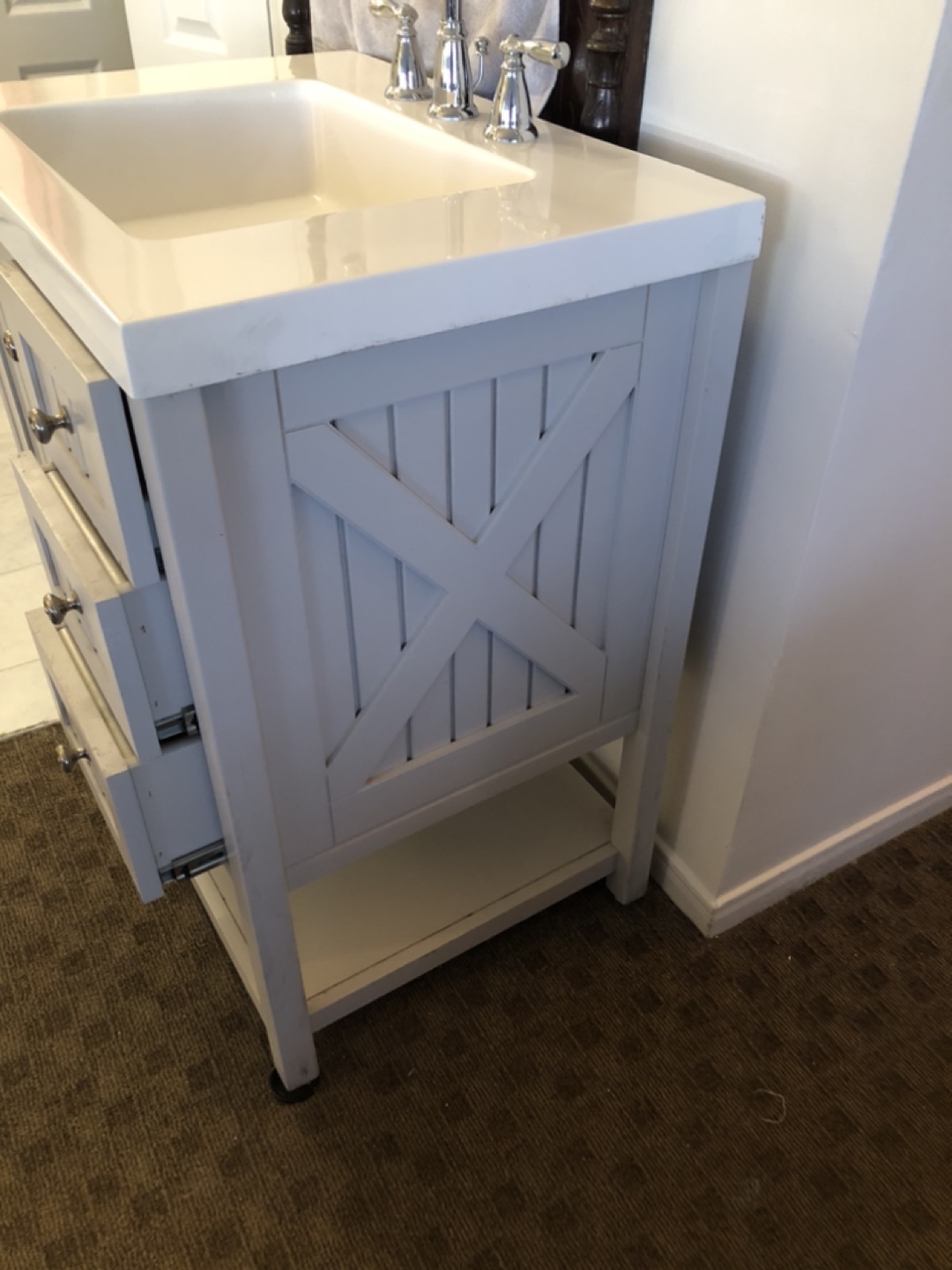 Bathroom / Utility room Vanity with Sink - photo 3