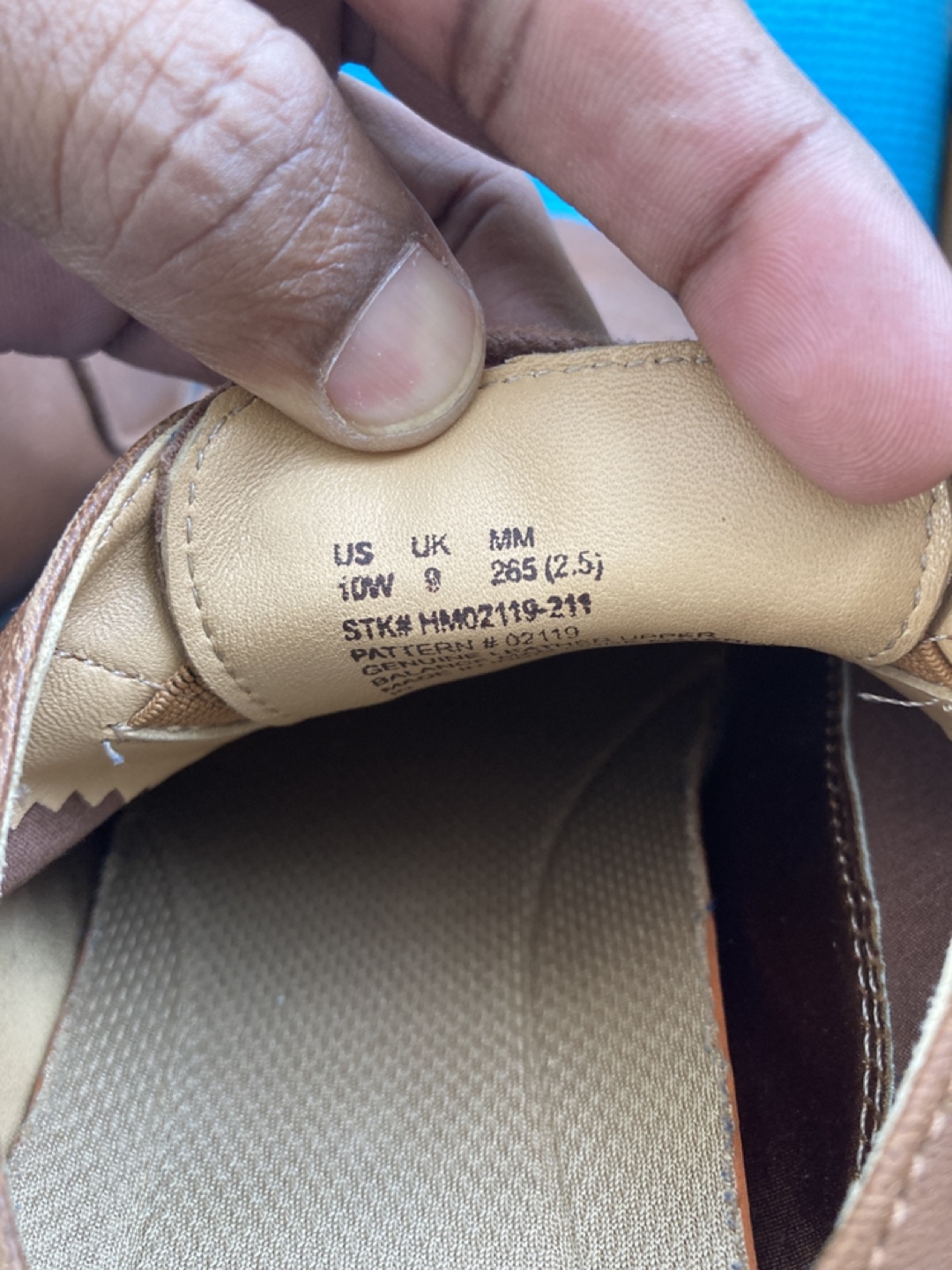 Hush Puppies Men's Brown Leather Shoes( US-10) - photo 3