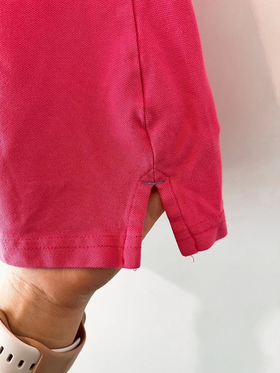 U.S. Polo Assn. 1890 Vintage Pink Polo Shirt Size M image indicator(10)