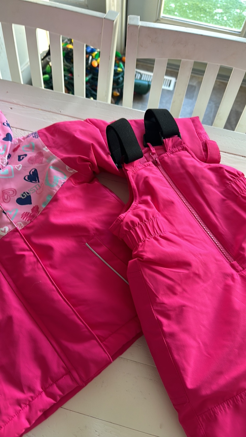 Pink Kids' winter snow suit 2T - photo 4