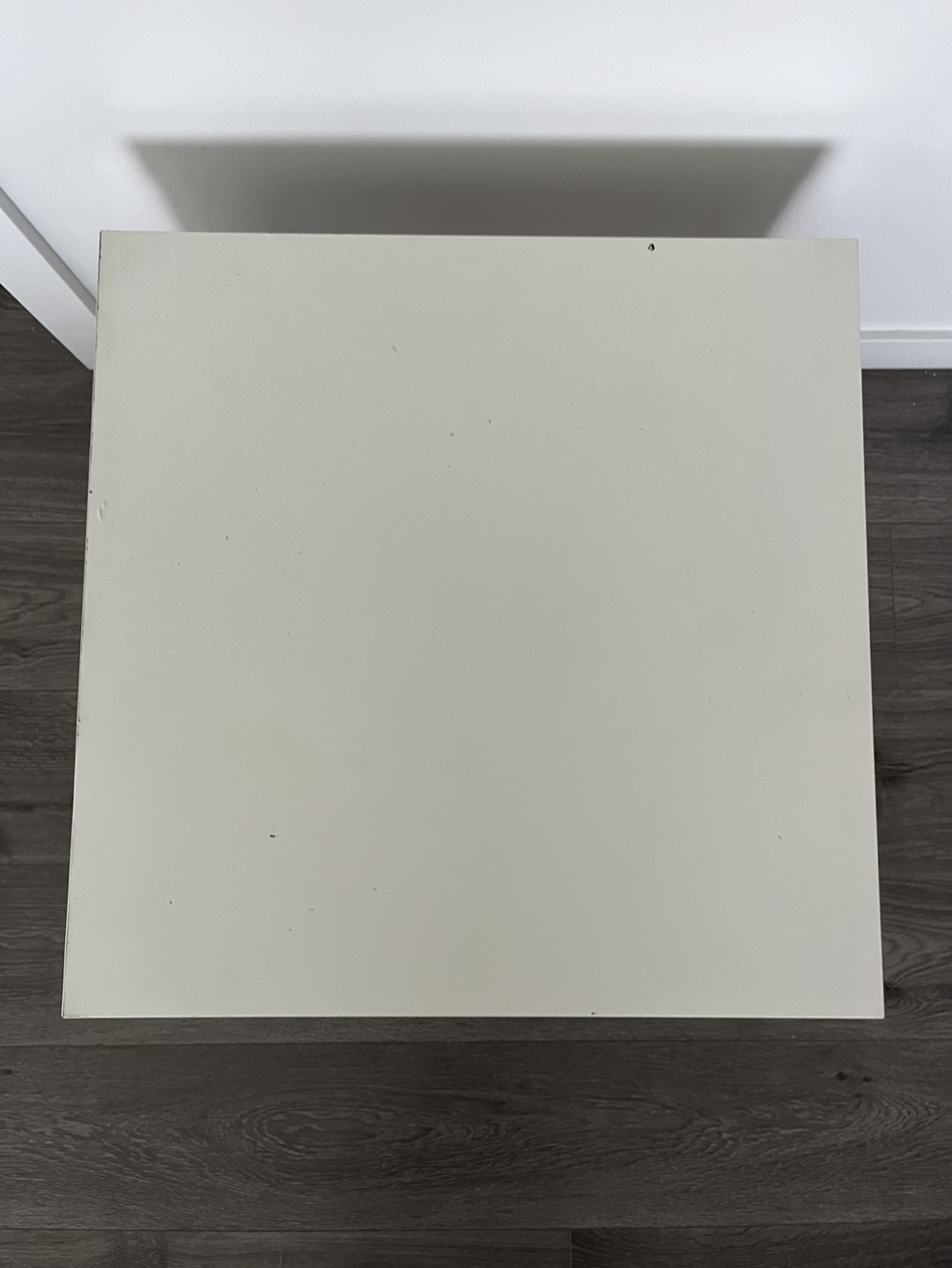 White Square End Table - photo 2