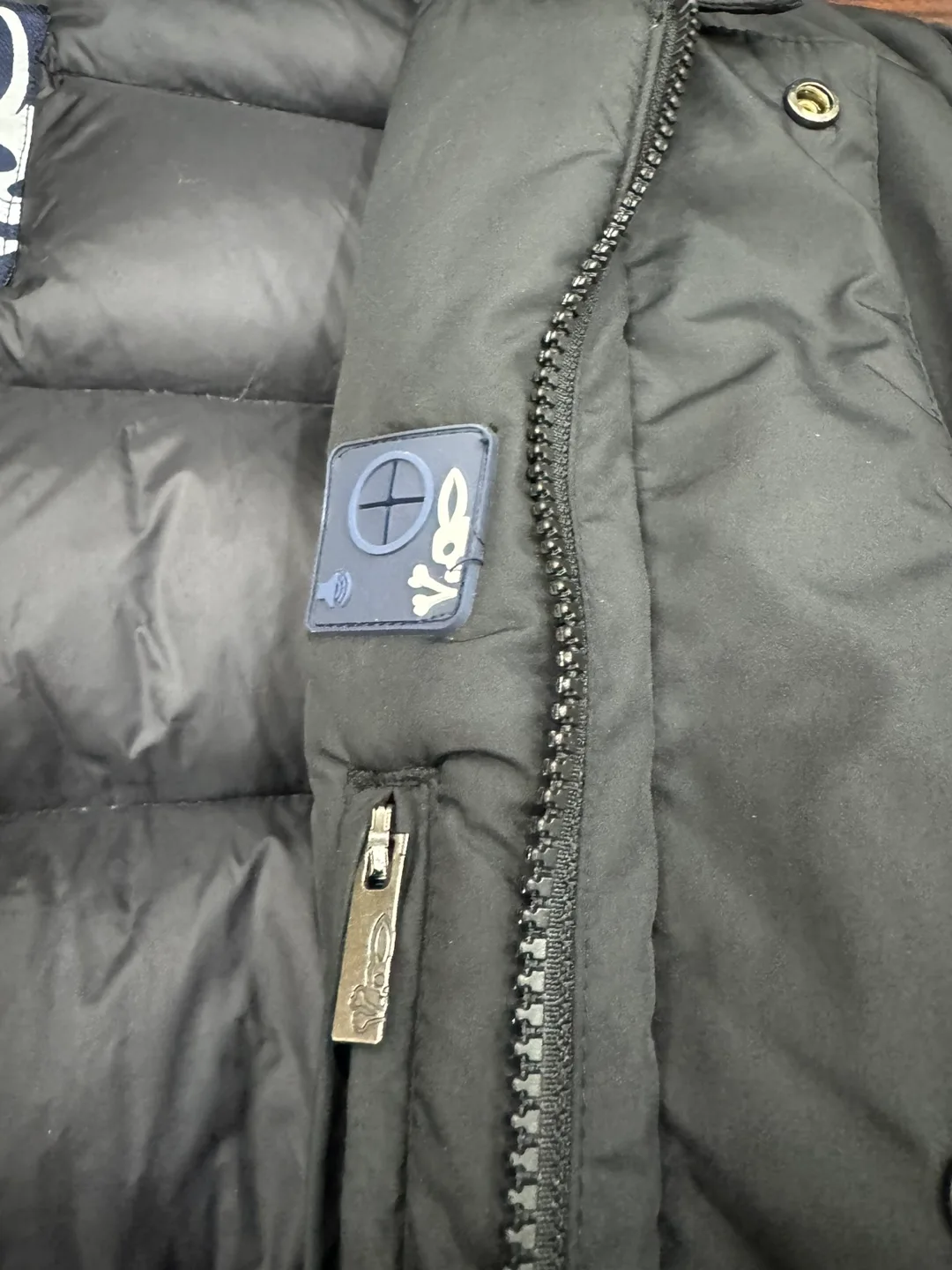 PSYCHO BUNNY WINTER JACKET NEW WITH TAG LARGE BLACK image indicator(6)