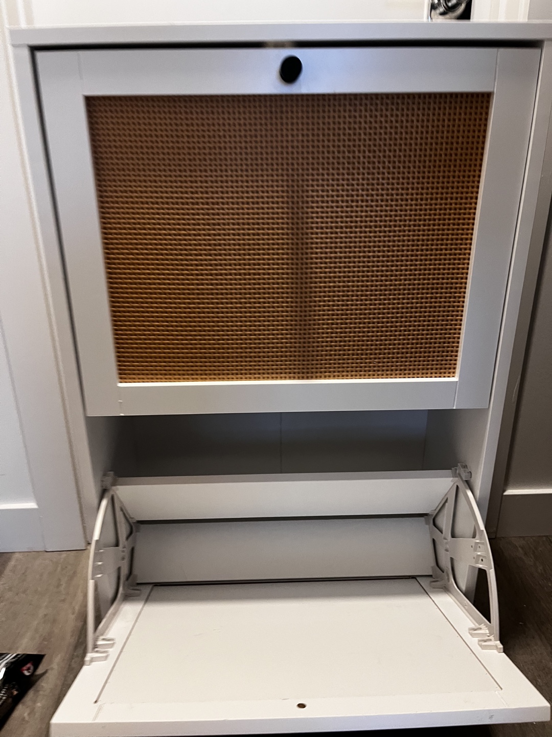 White Shoe Cabinet - photo 3