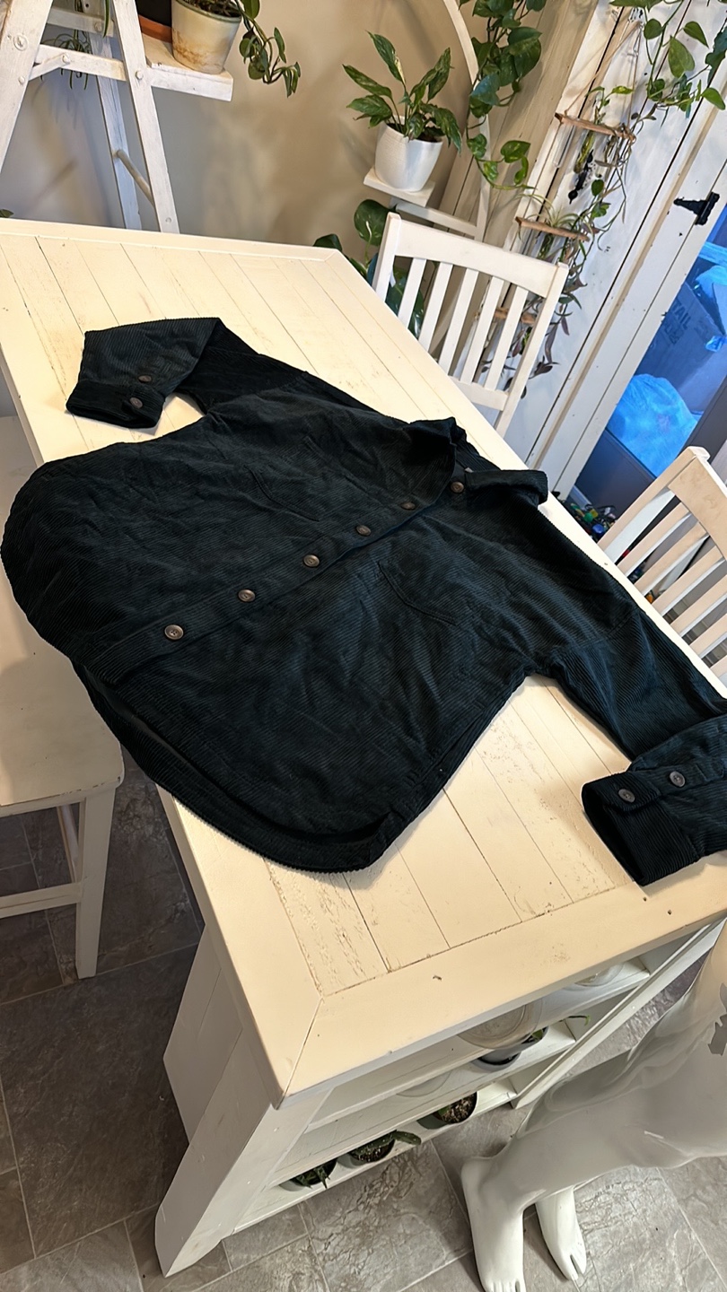 Matty M Corduroy Button Up Shacket - photo 3
