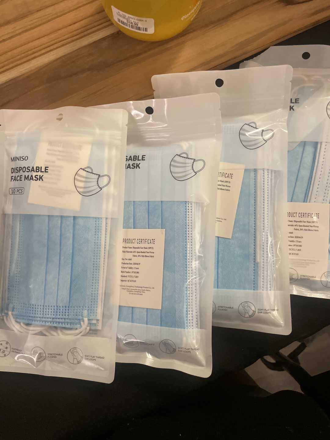 Miniso Disposable Face Masks (10 Pack)