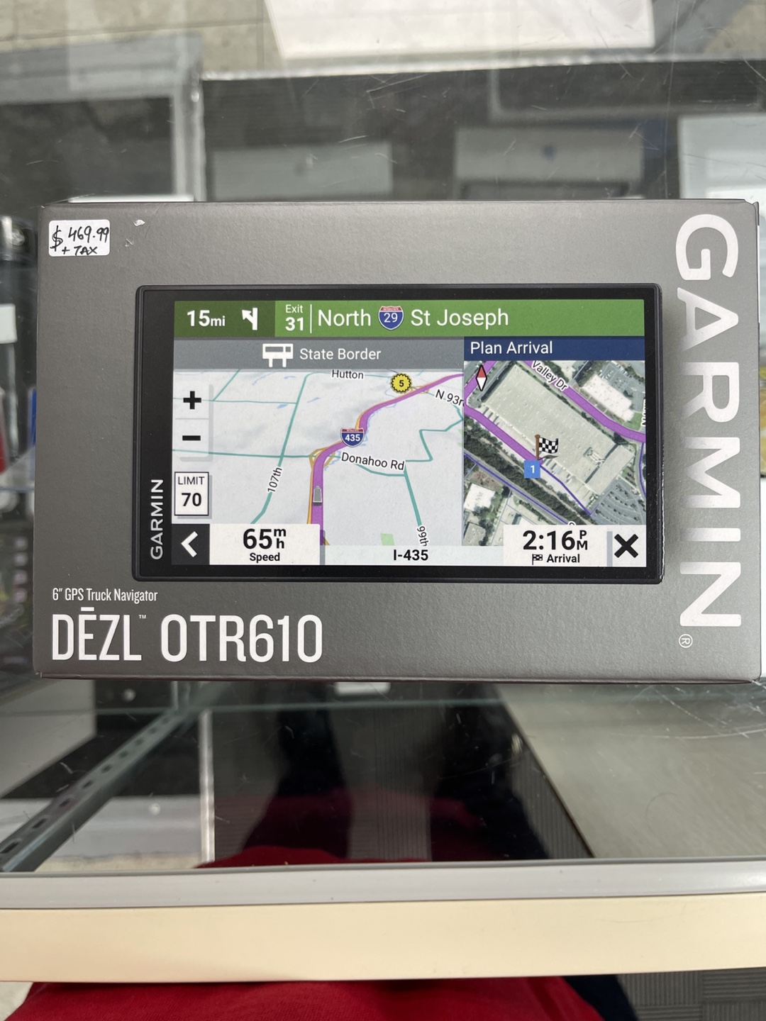 Garmin Dezl OTR610 6' GPS Truck Navigator