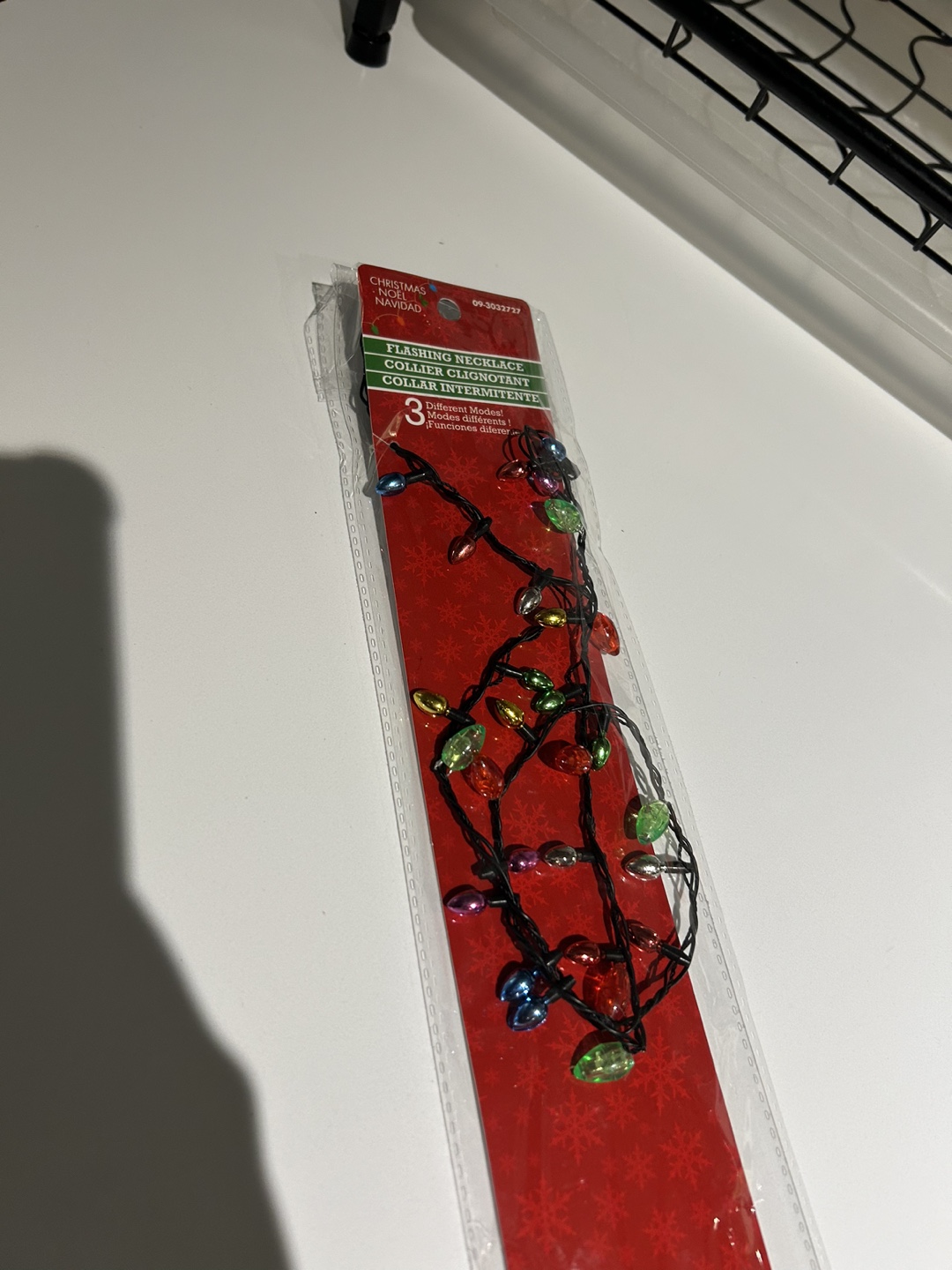 Light Up Christmas Necklace #freecycle