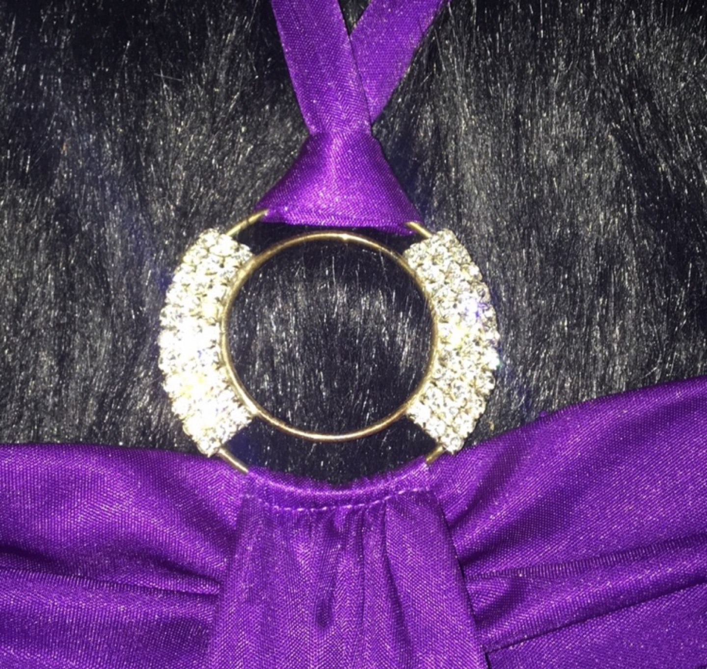Le Chateau Purple Strapless Dress - photo 4