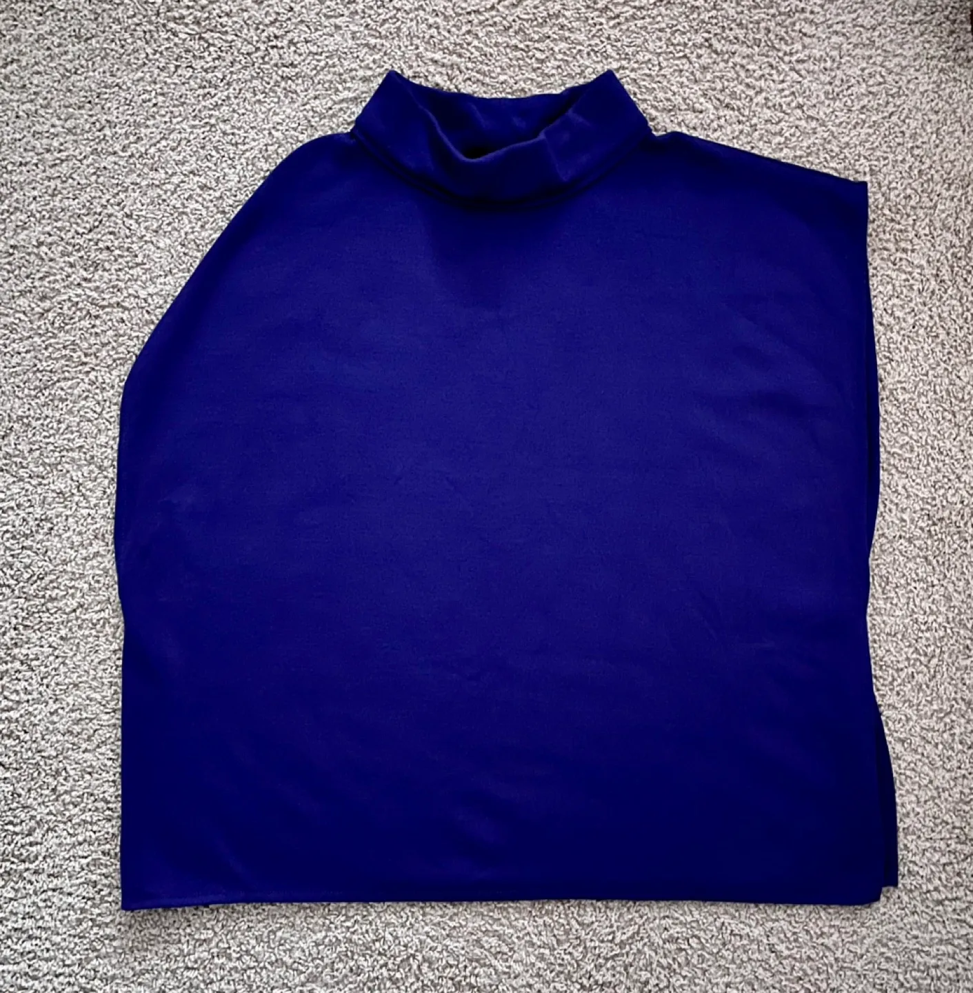 St. John Wool Rayon Oversized Shrug Coatigan Poncho Wrap P/S image indicator(8)