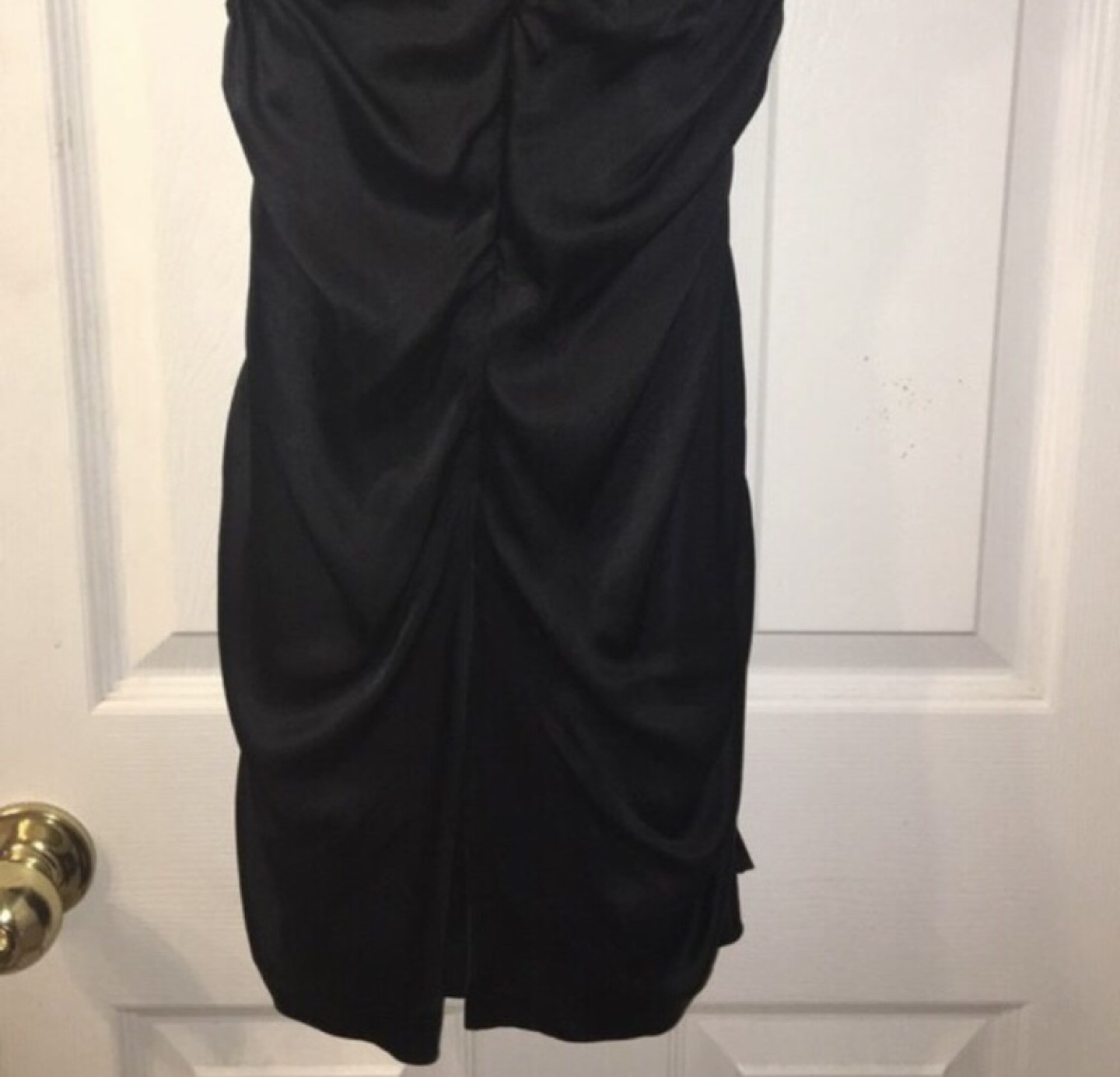 Express Black Strapless Mini Dress - photo 4