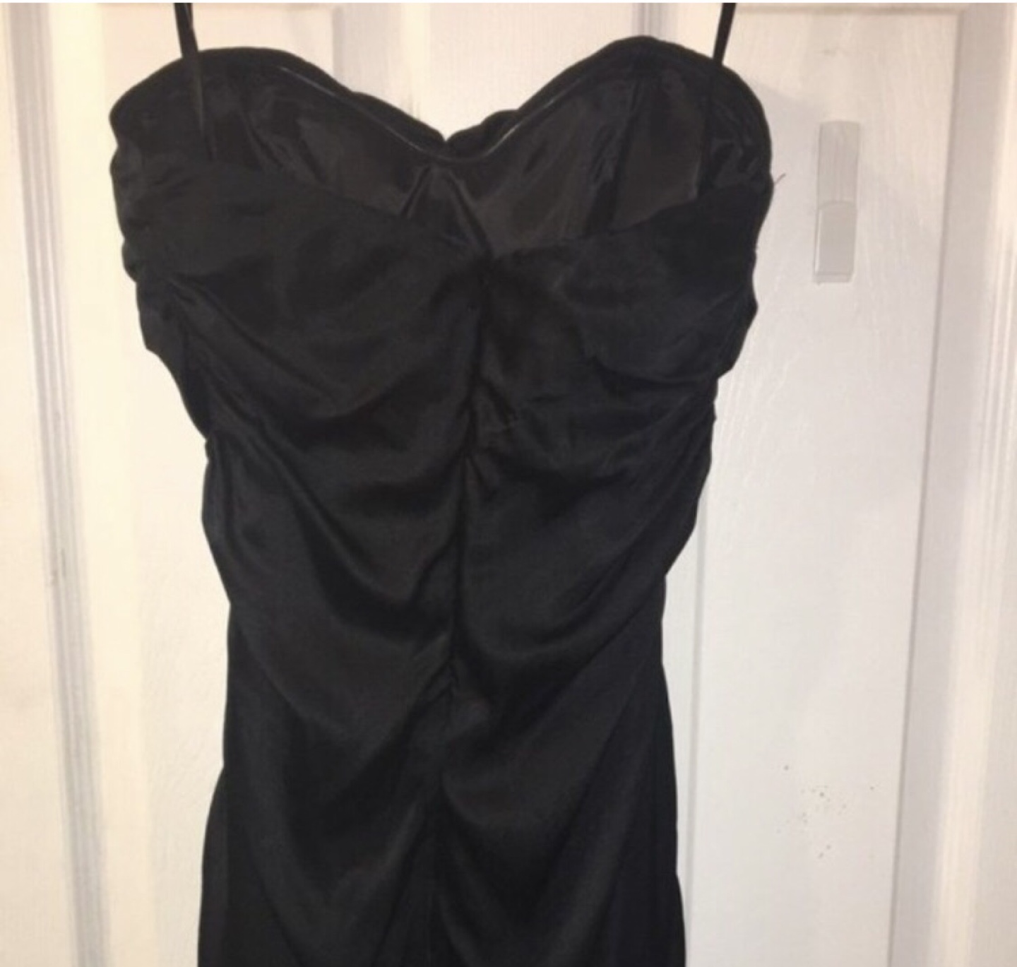 Express Black Strapless Mini Dress - photo 2