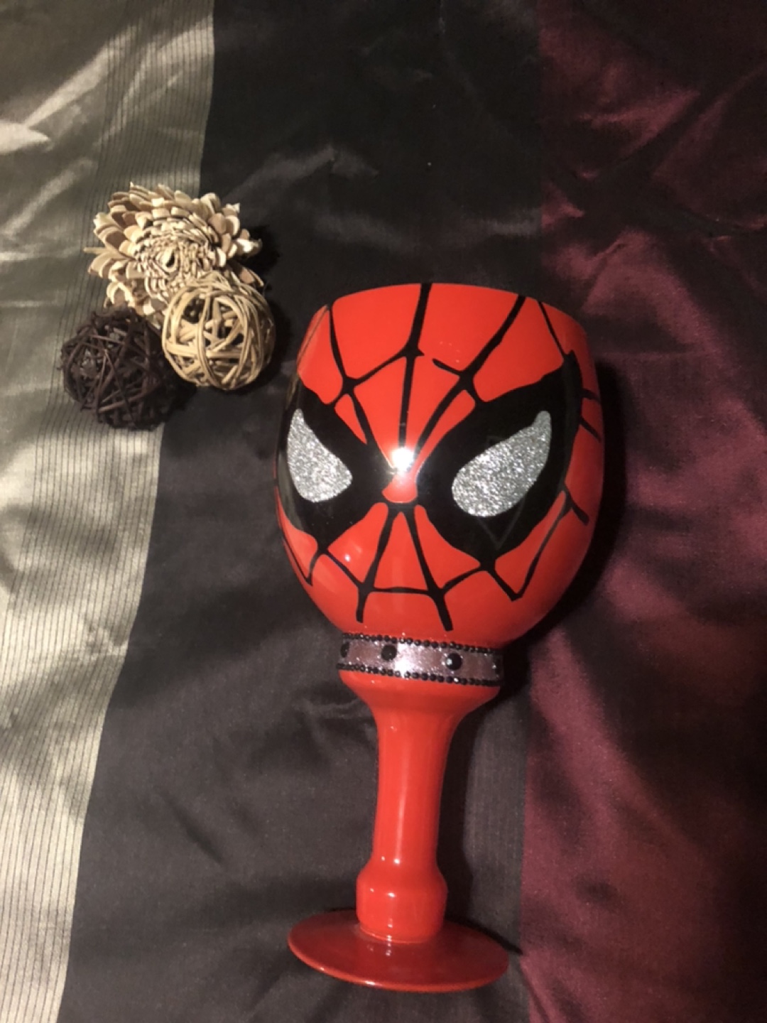 Spiderman Goblet Glass