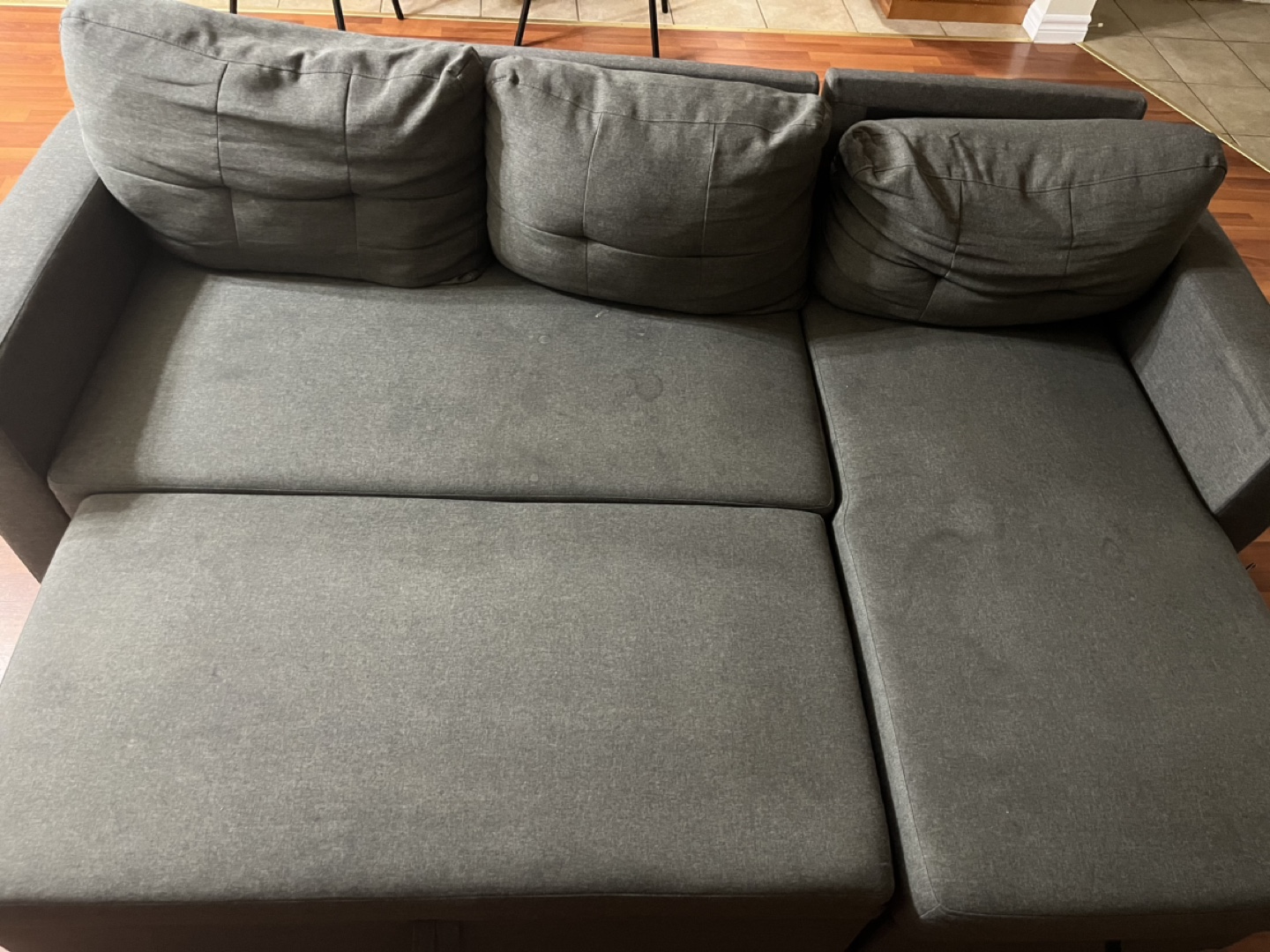 Cosy Grey Sectional Sofa - photo 3