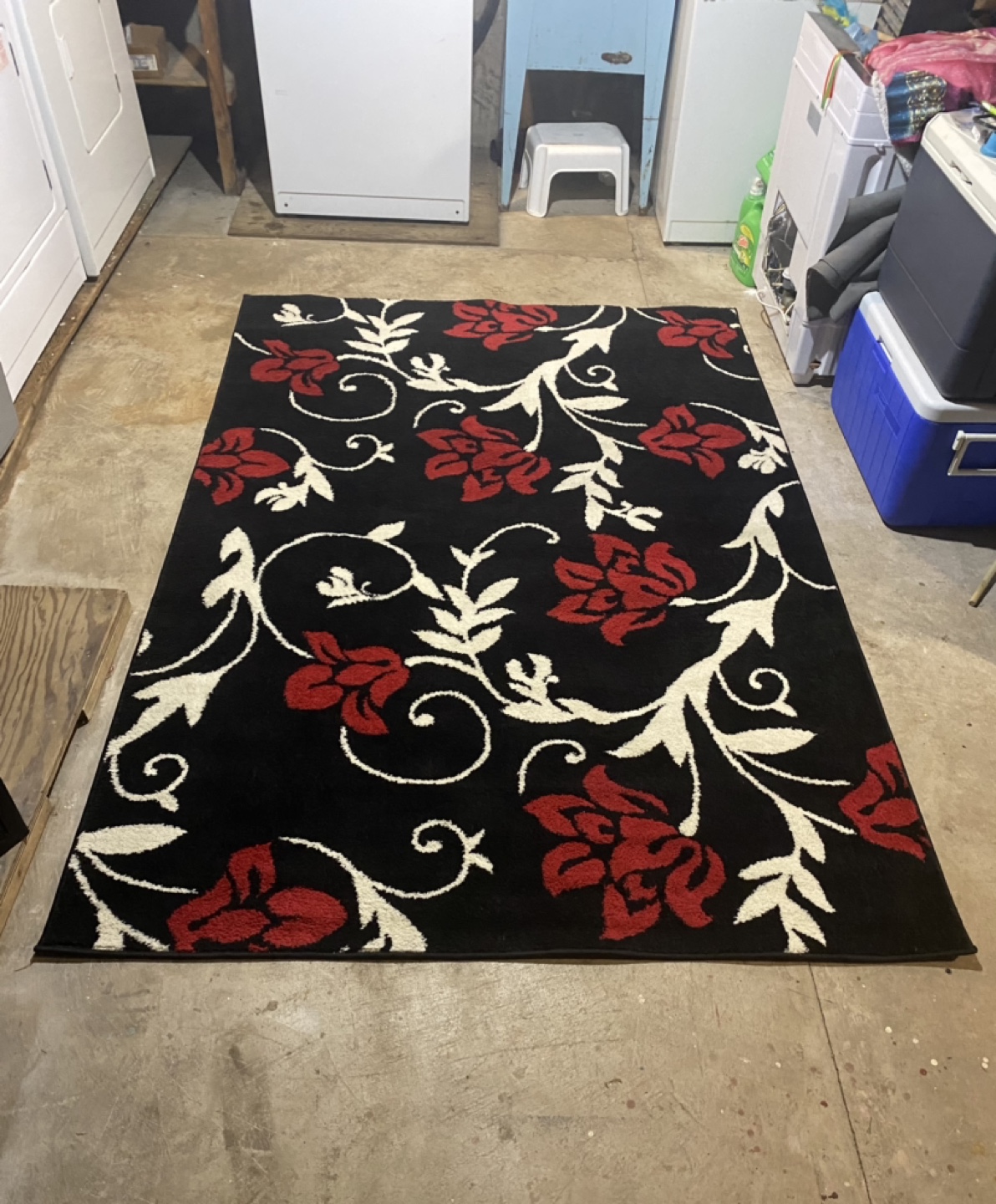 Floral Area Rug