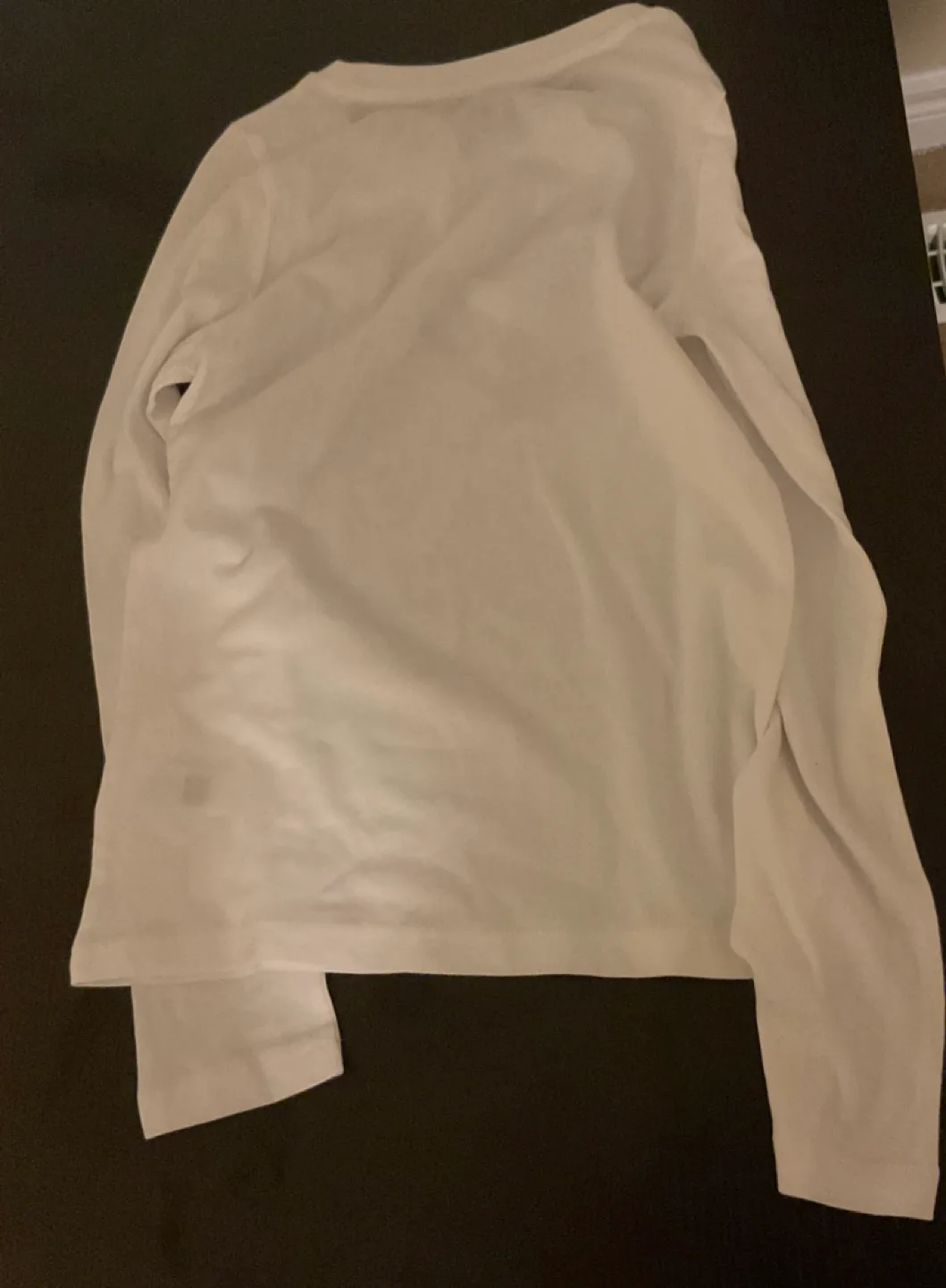 Girls White Long Sleeve Shirt image indicator(2)