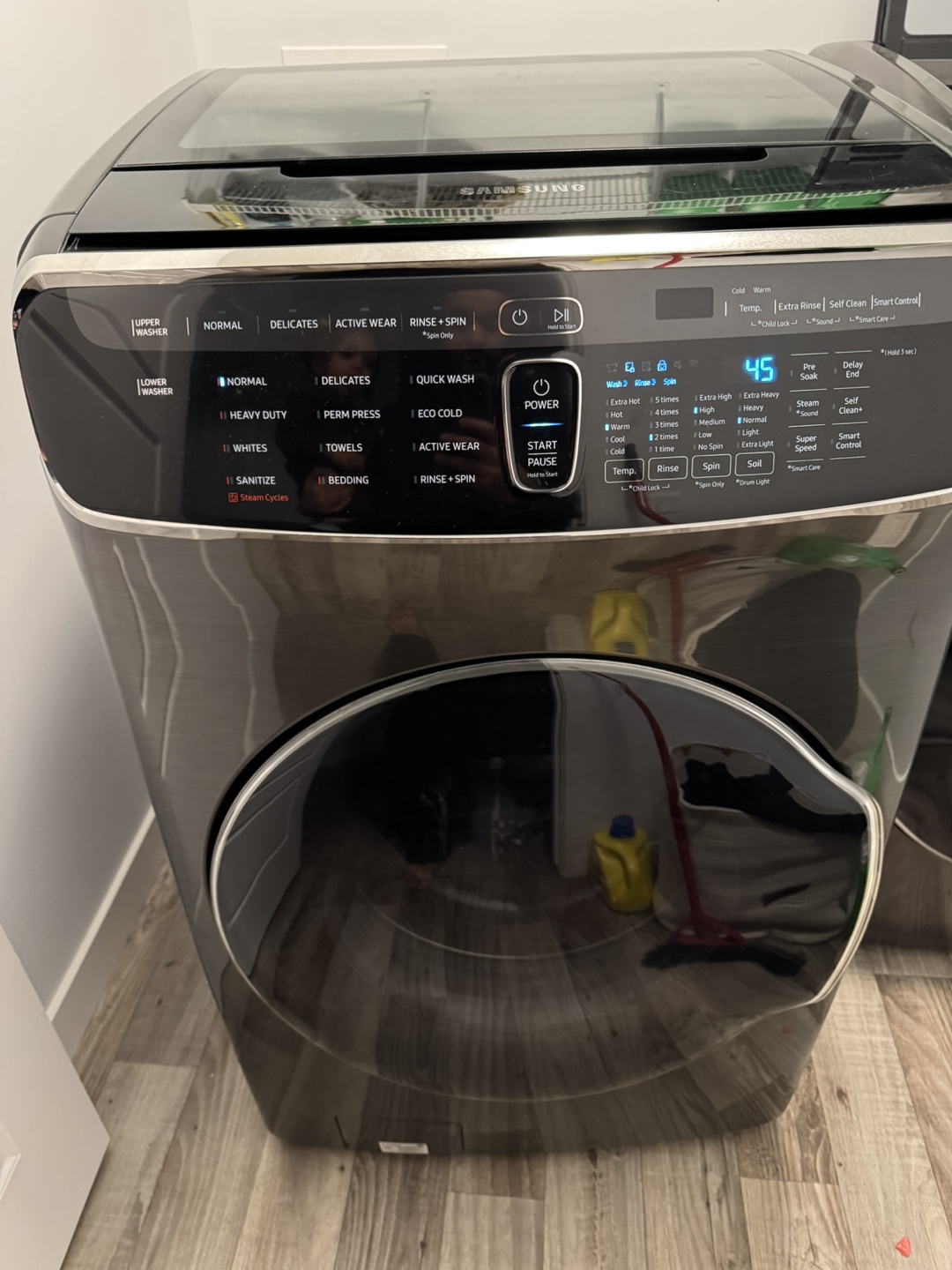 Samsung flex wash Front and top Load Washer - photo 2