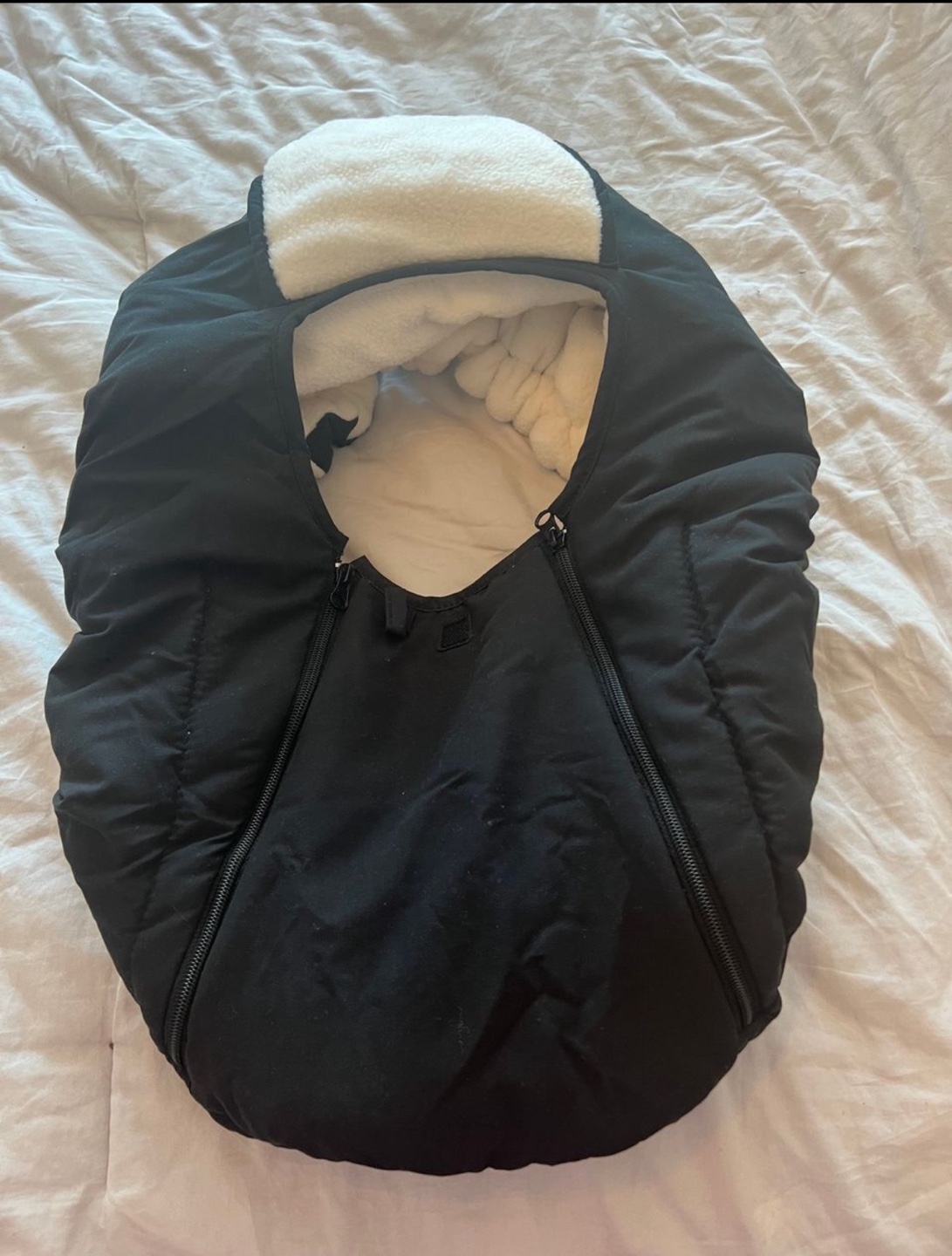 Infant car seat cover