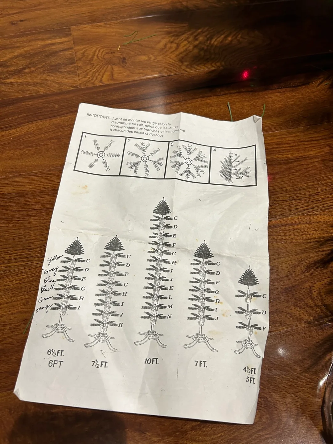 6.5 feet looks real Christmas Tree with Ornaments and Angel image indicator(4)