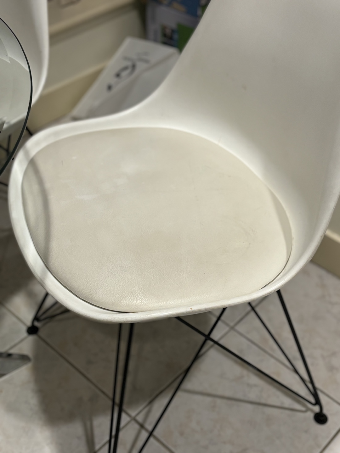 Glass Dining Table and 4 Chairs - photo 3