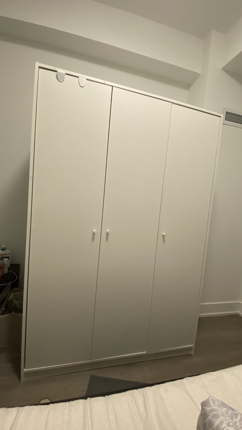 Ikea Kleppstad Wardrobe with 3 doors - photo 5