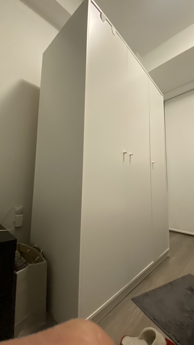 Ikea Kleppstad Wardrobe with 3 doors - photo 4