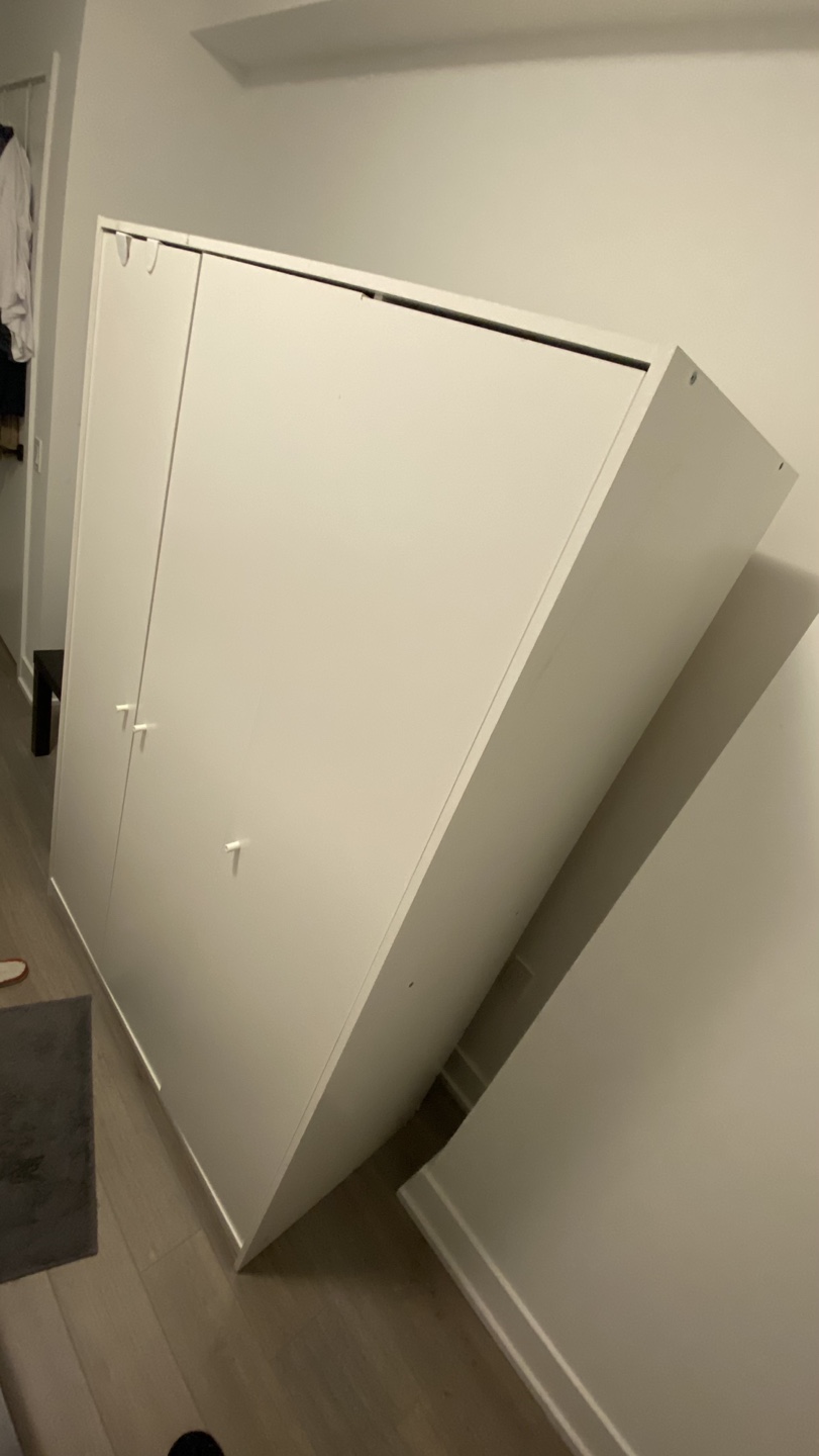 Ikea Kleppstad Wardrobe with 3 doors - photo 2