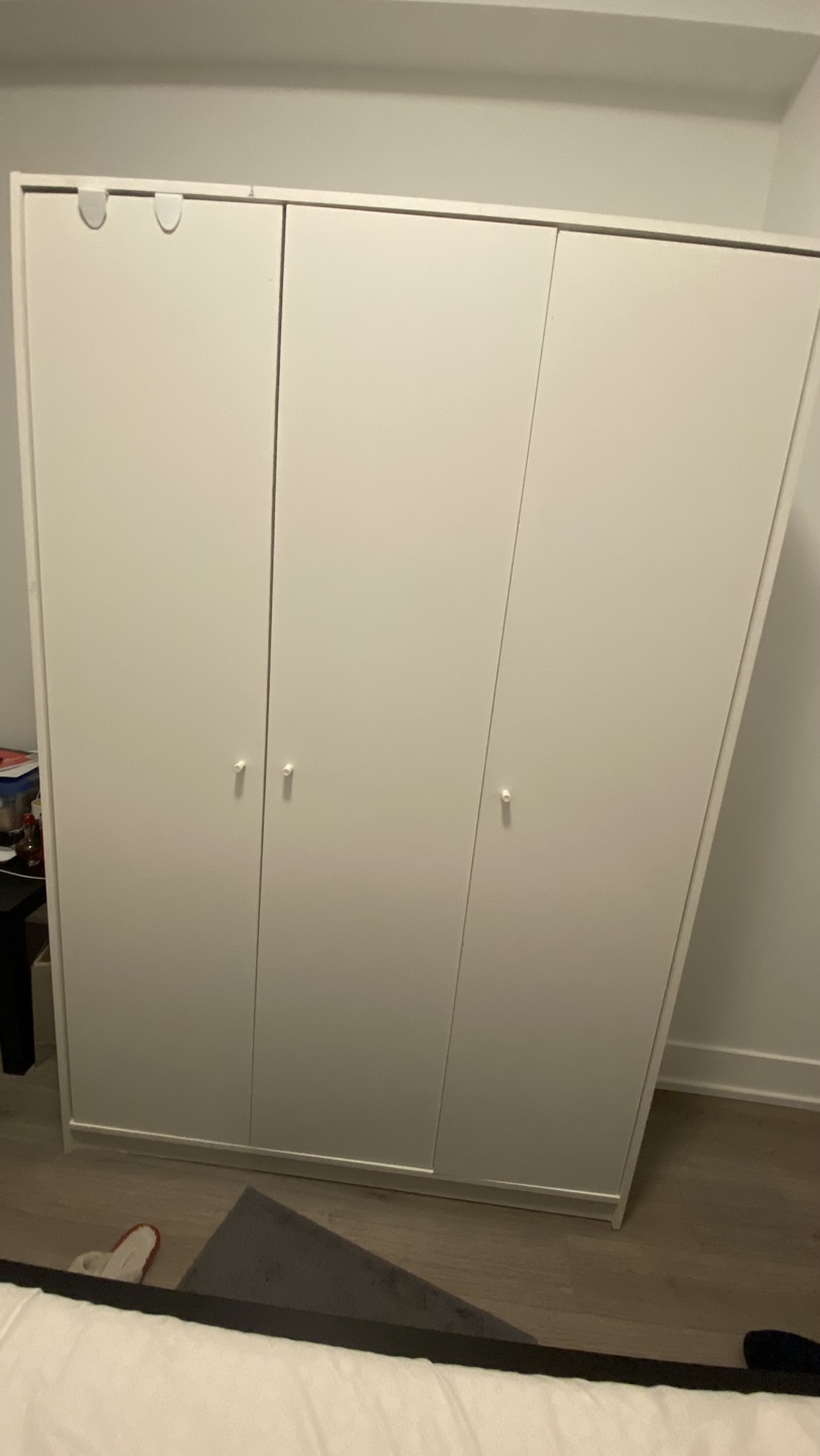 Ikea Kleppstad Wardrobe with 3 doors