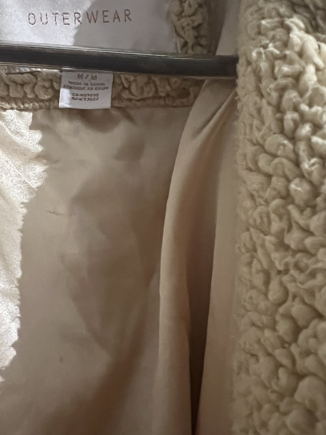 Medium Teddy Coat with wrap - photo 4