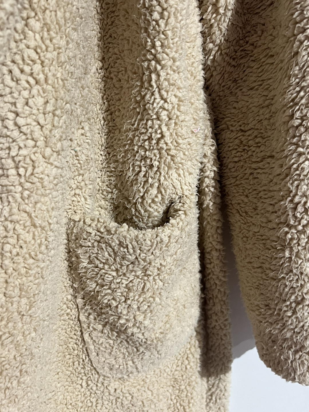 Medium Teddy Coat with wrap - photo 3