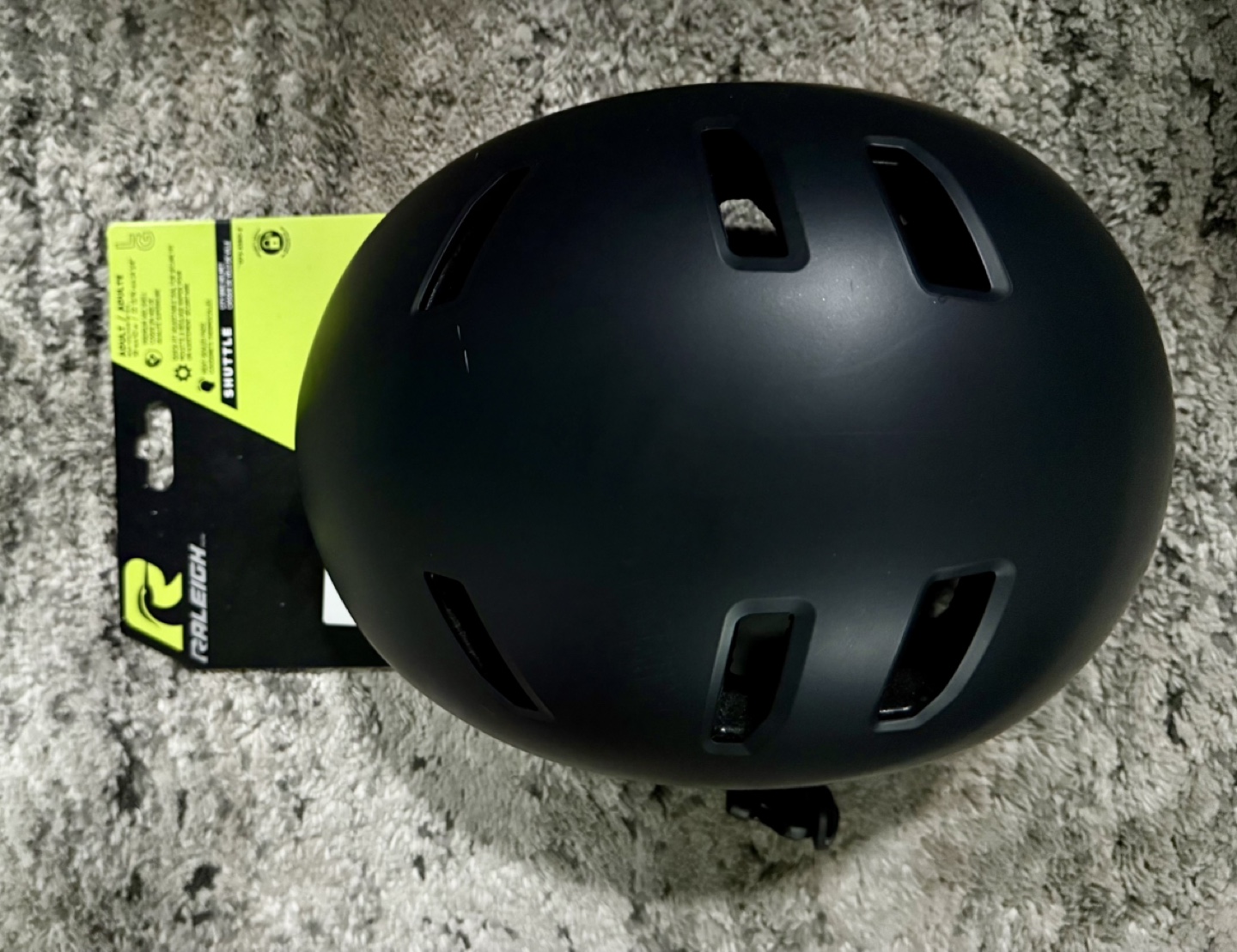 Raleigh Shuttle Multi-Sport Adult Bike Helmet - Black - photo 2
