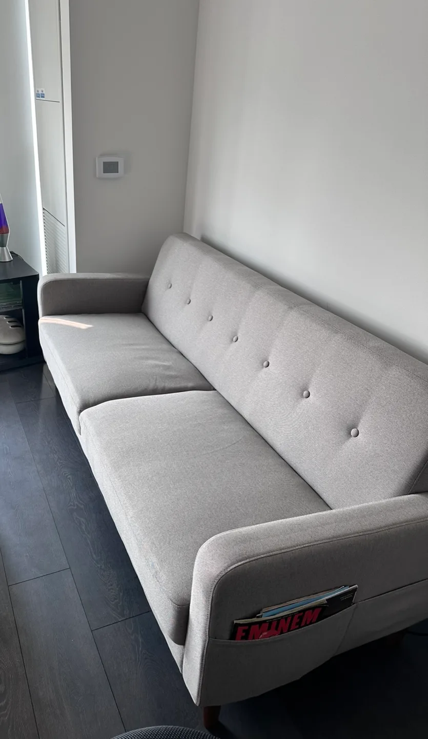 Grey Futon Sofa image indicator(2)