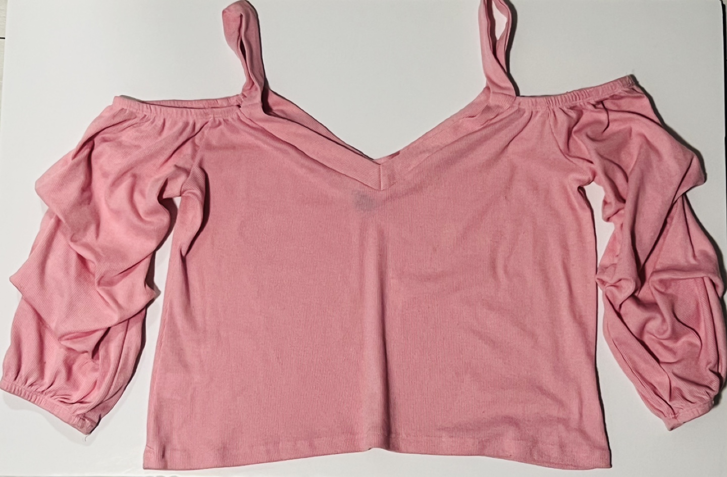 Pink Off the Shoulder Top