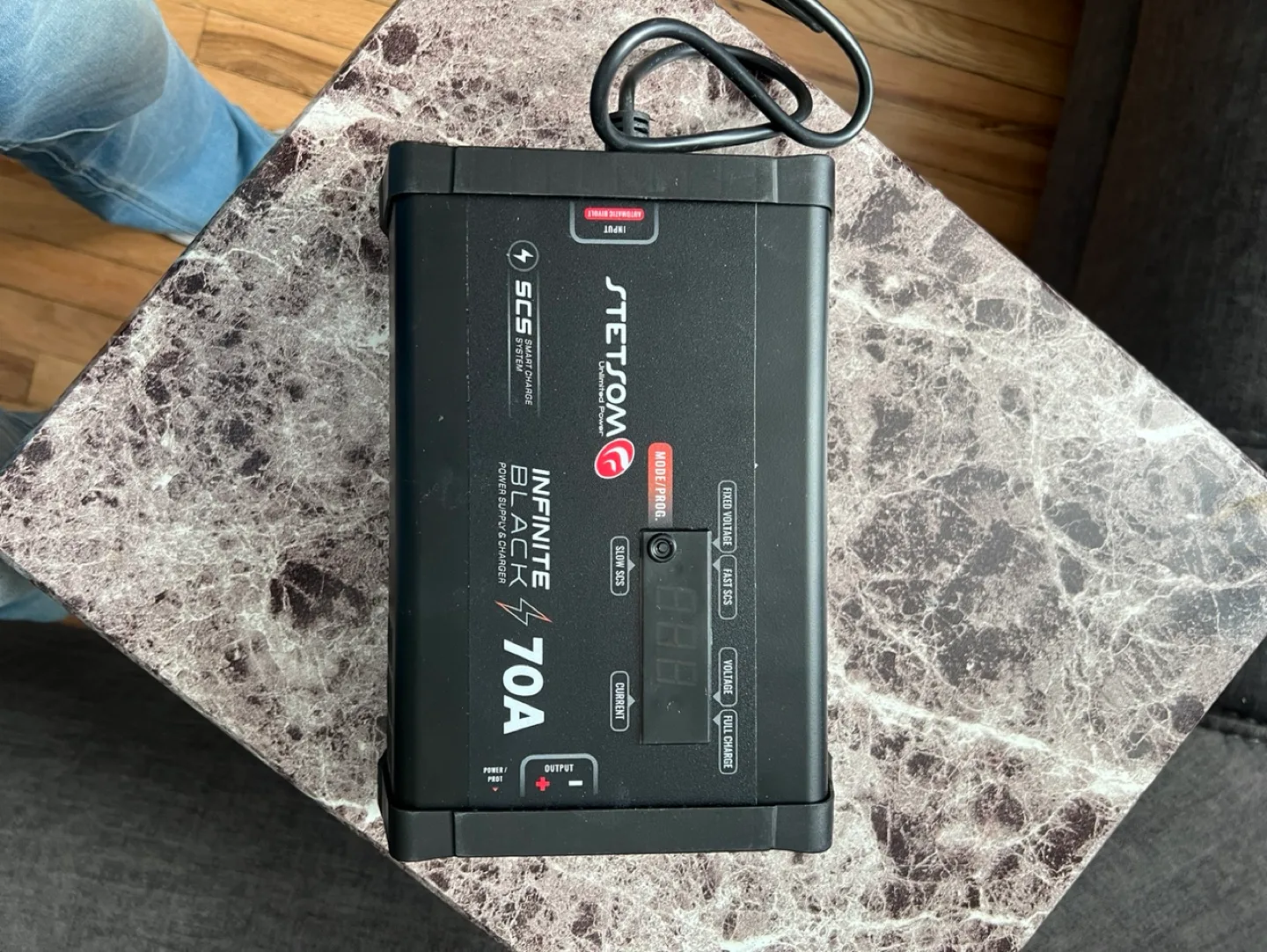 Stetson Infinite Black 70A Battery Charger image indicator(3)