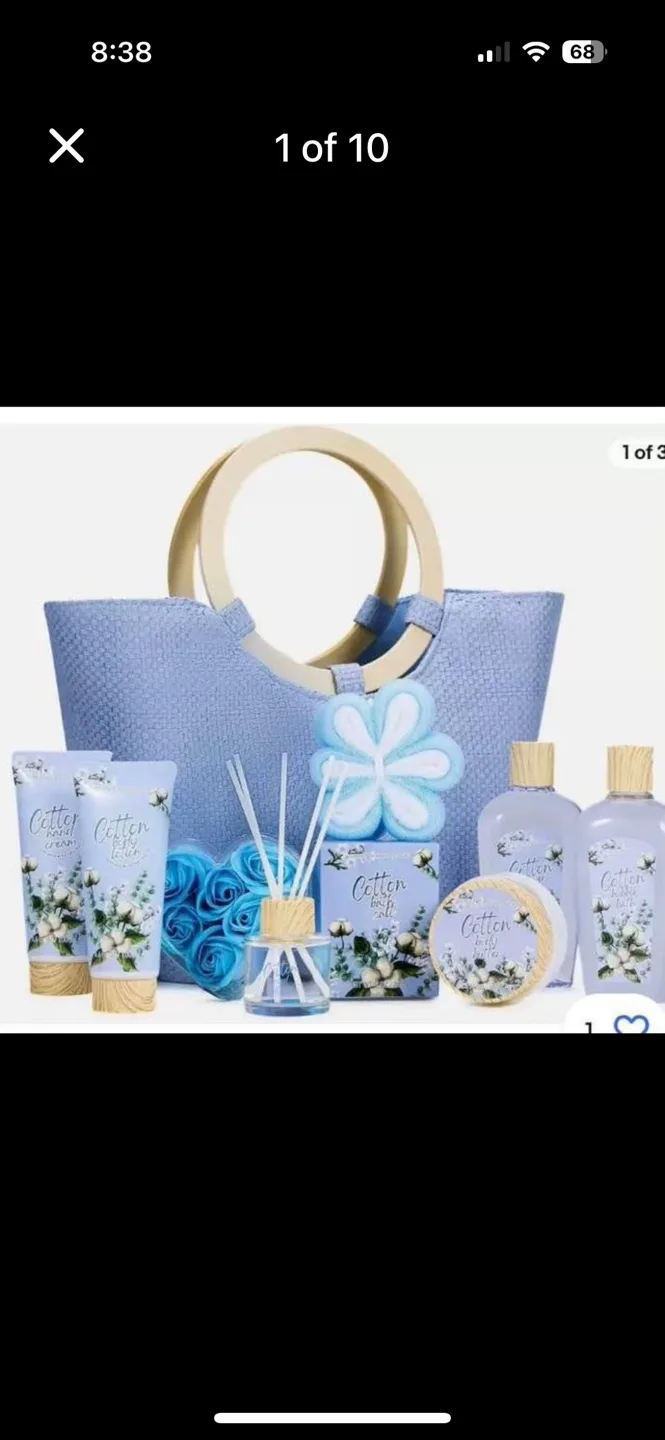 Lowest Sale! Gift Basket Cotton & Co image indicator(4)