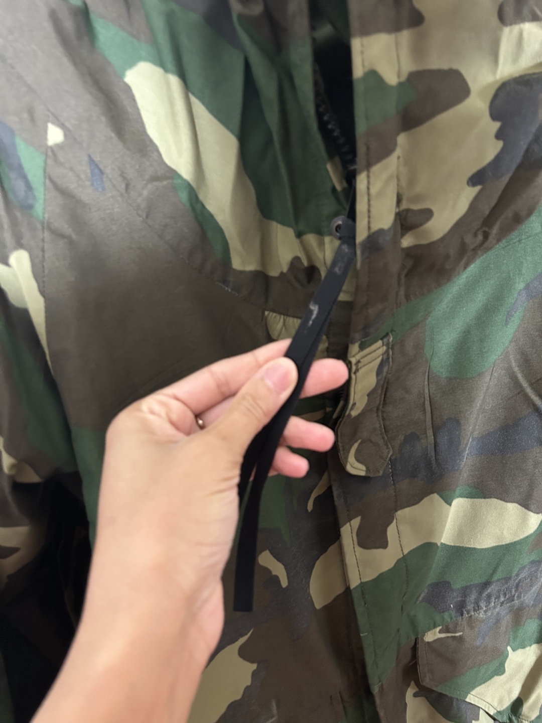 Vintage Military Camo Jacket - photo 3