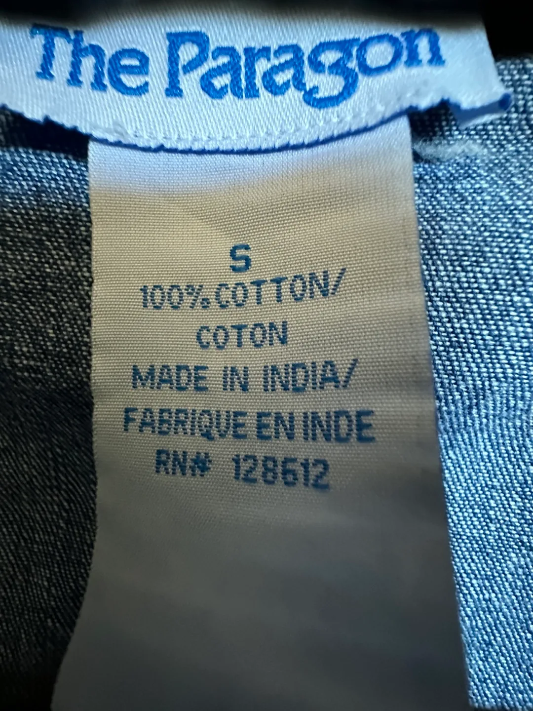 The Paragon Denim Jacket Size S image indicator(6)