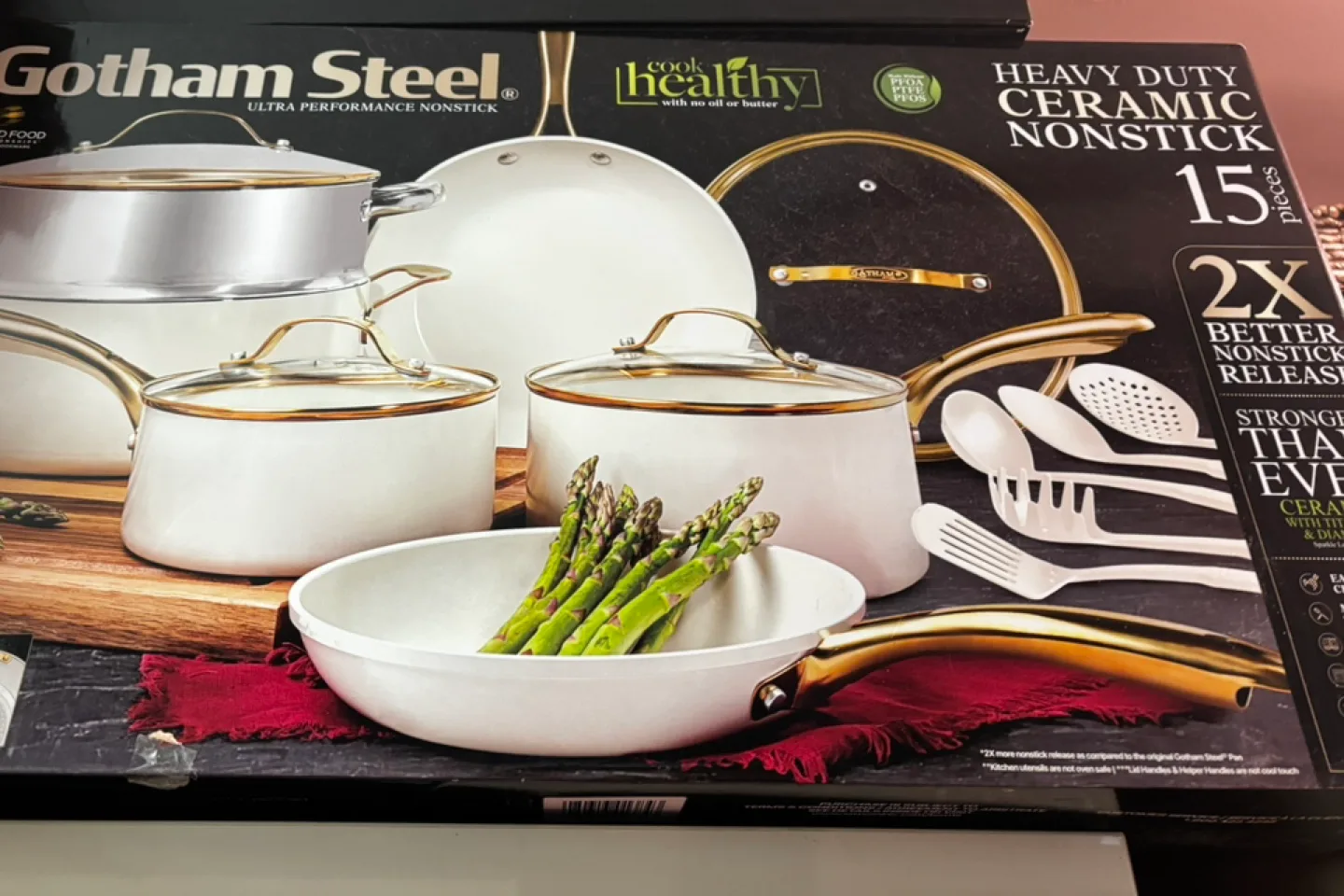 Gotham Steel 15 Piece Cookware Set thumbnail