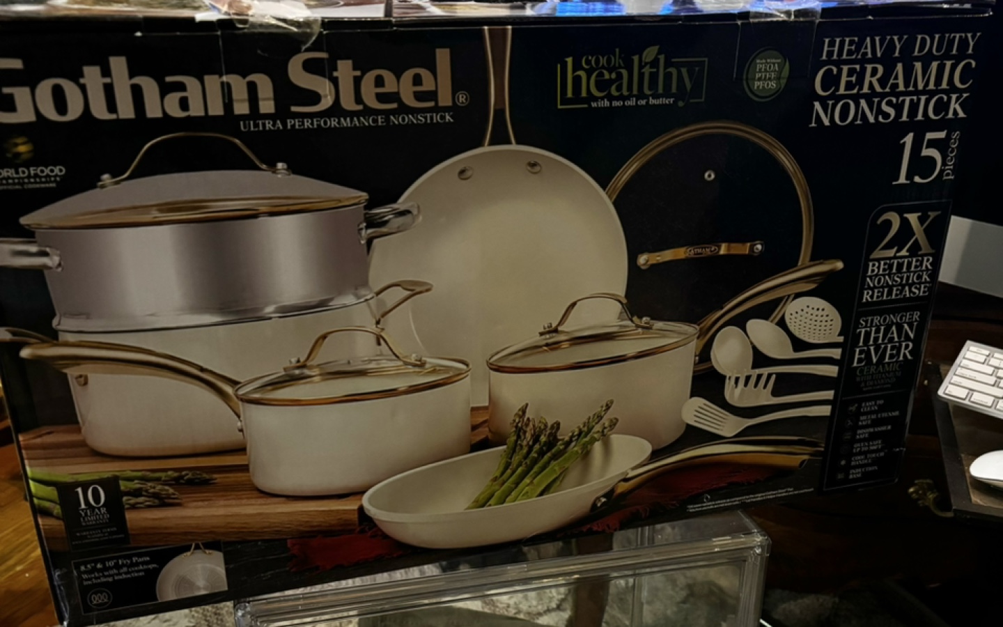 Gotham Steel 15 Piece Cookware Set - photo 5