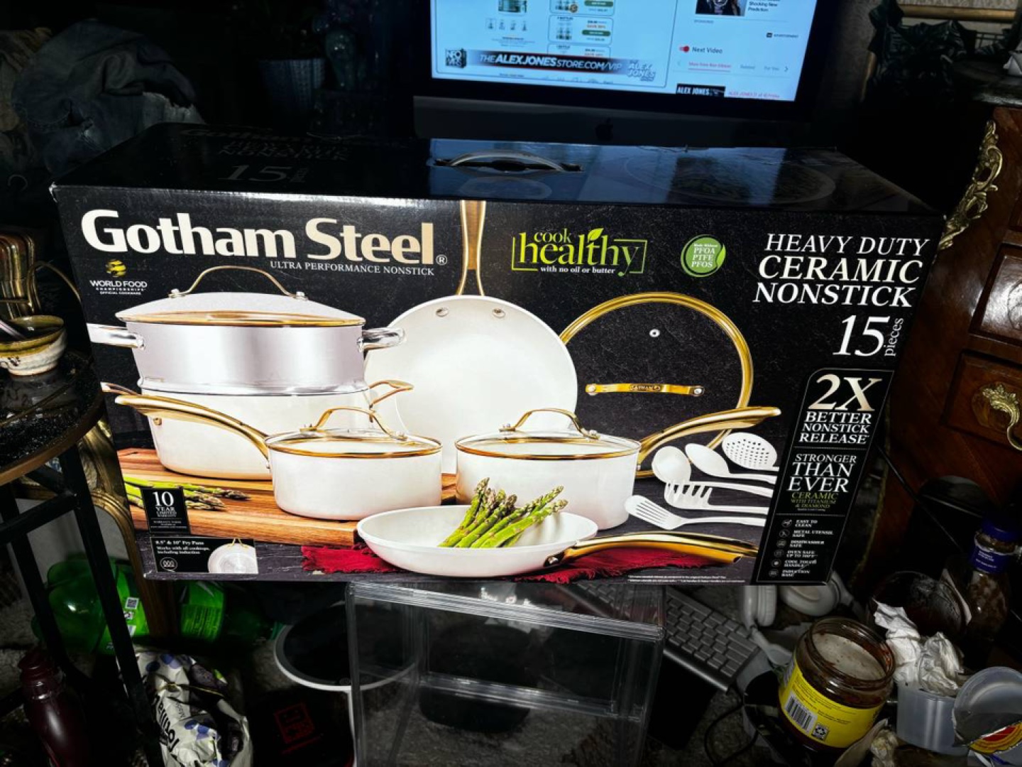 Gotham Steel 15 Piece Cookware Set - photo 2
