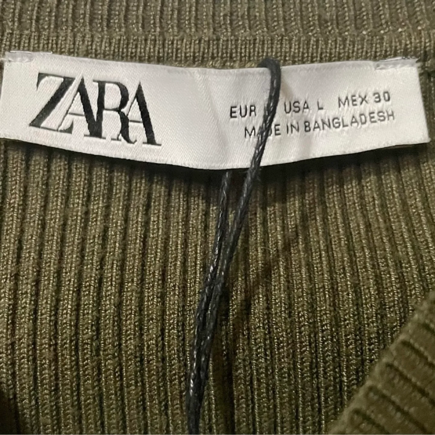 Zara Button Detail Long Sleeve Top image indicator(9)