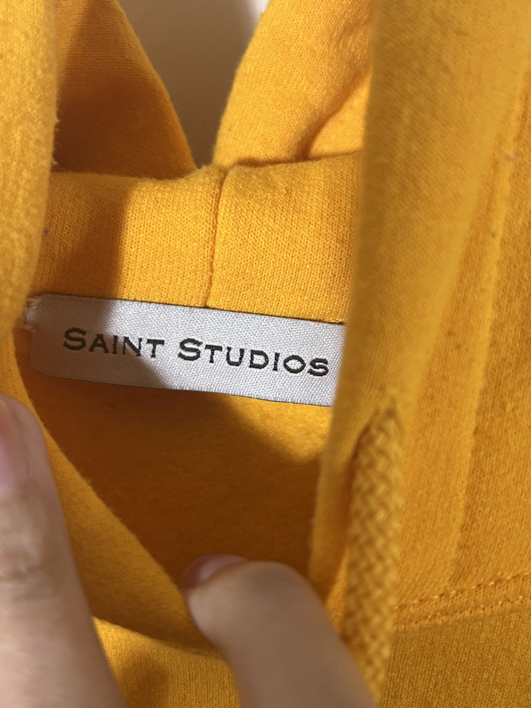 Saint Studios Yellow Hoodie - photo 3