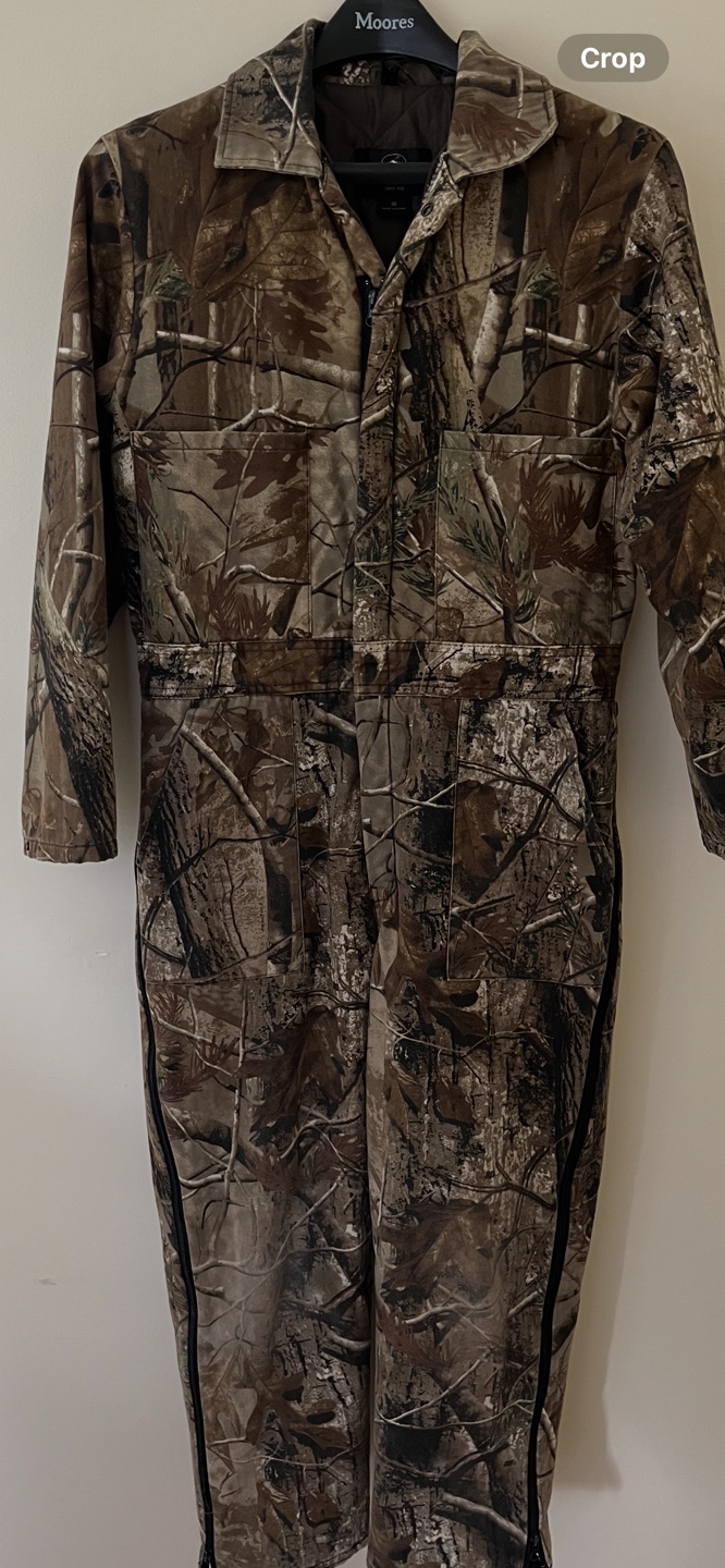 RedHead Camo Coveralls Size 16