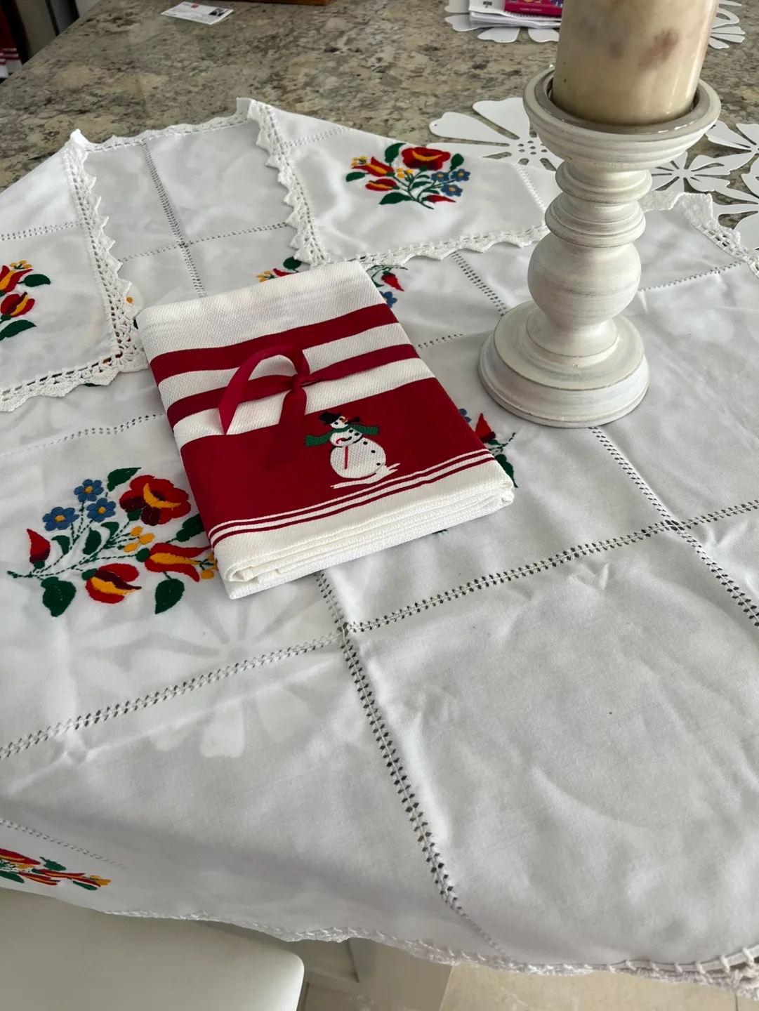 Snowman Kitchen Towel image indicator(3)