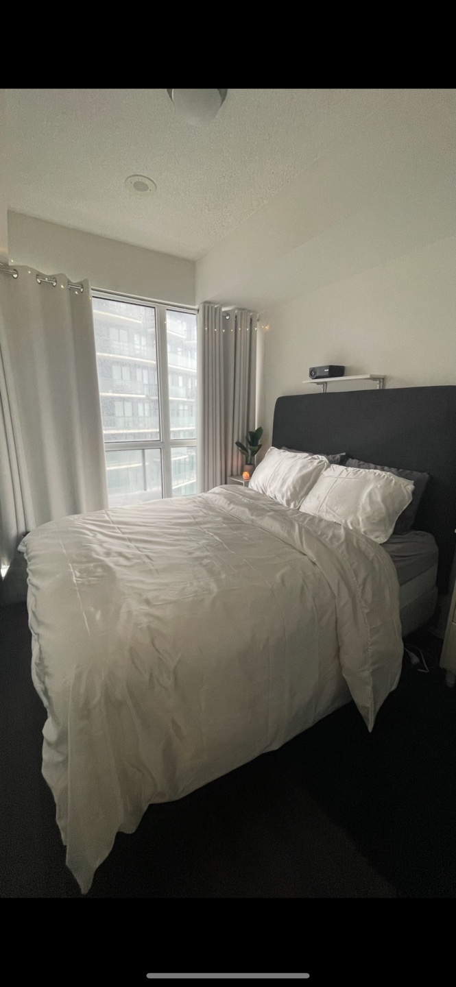 Bed mattress box spring headboard queen size from Brick