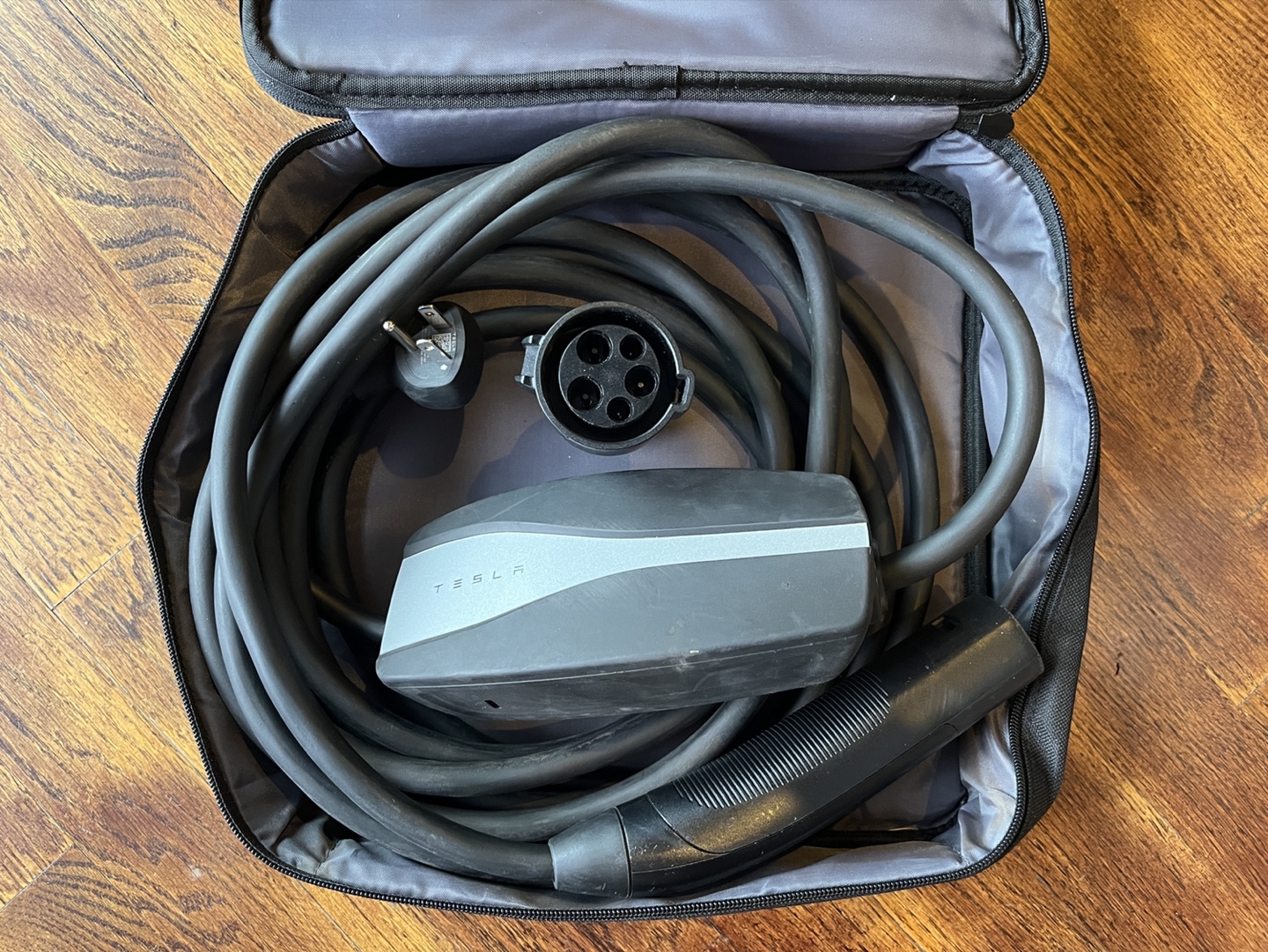 Tesla Charging Cable and Adapter - photo 2