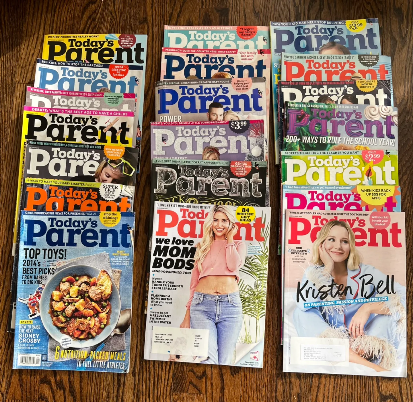 Today's Parent Magazine Lot - #freecycle thumbnail