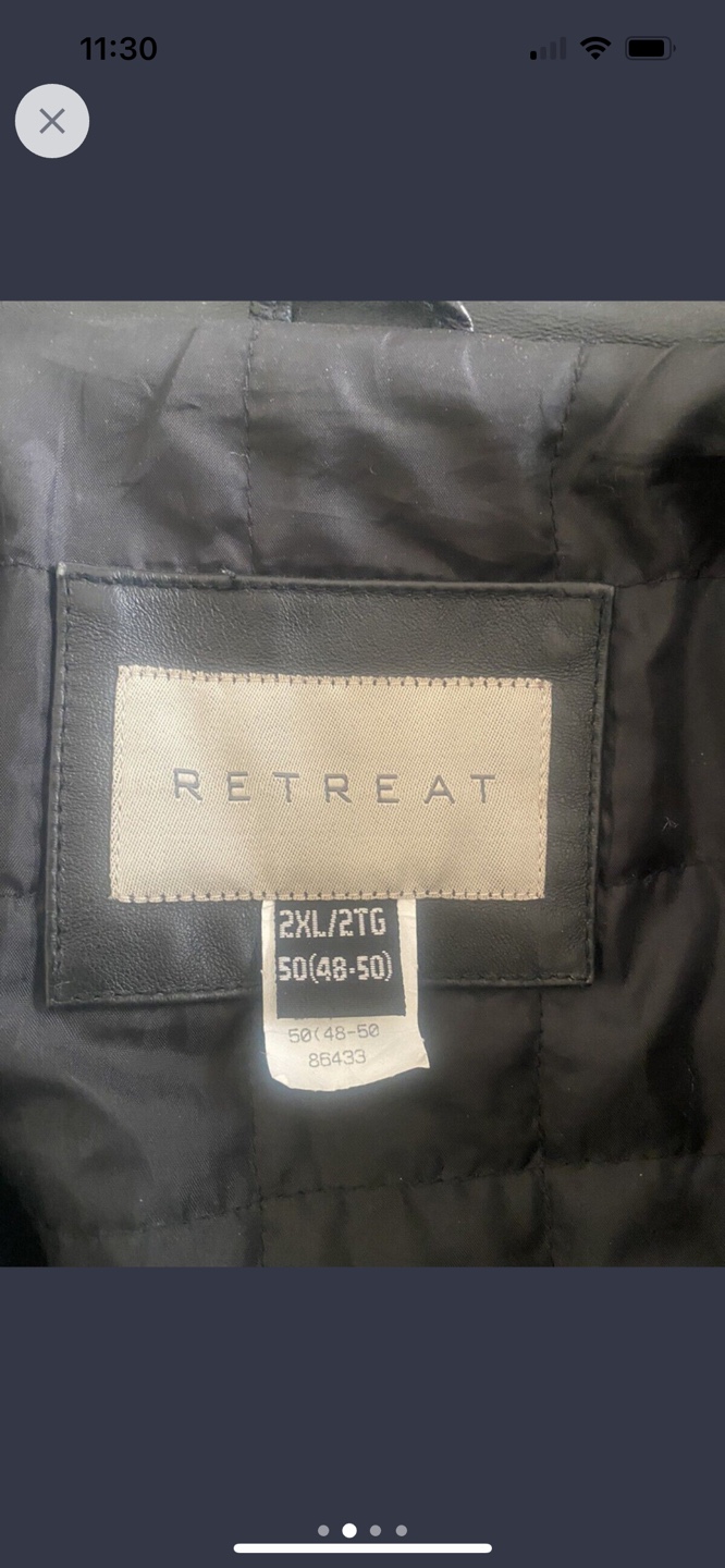 Men’s  Leather Jacket - photo 2