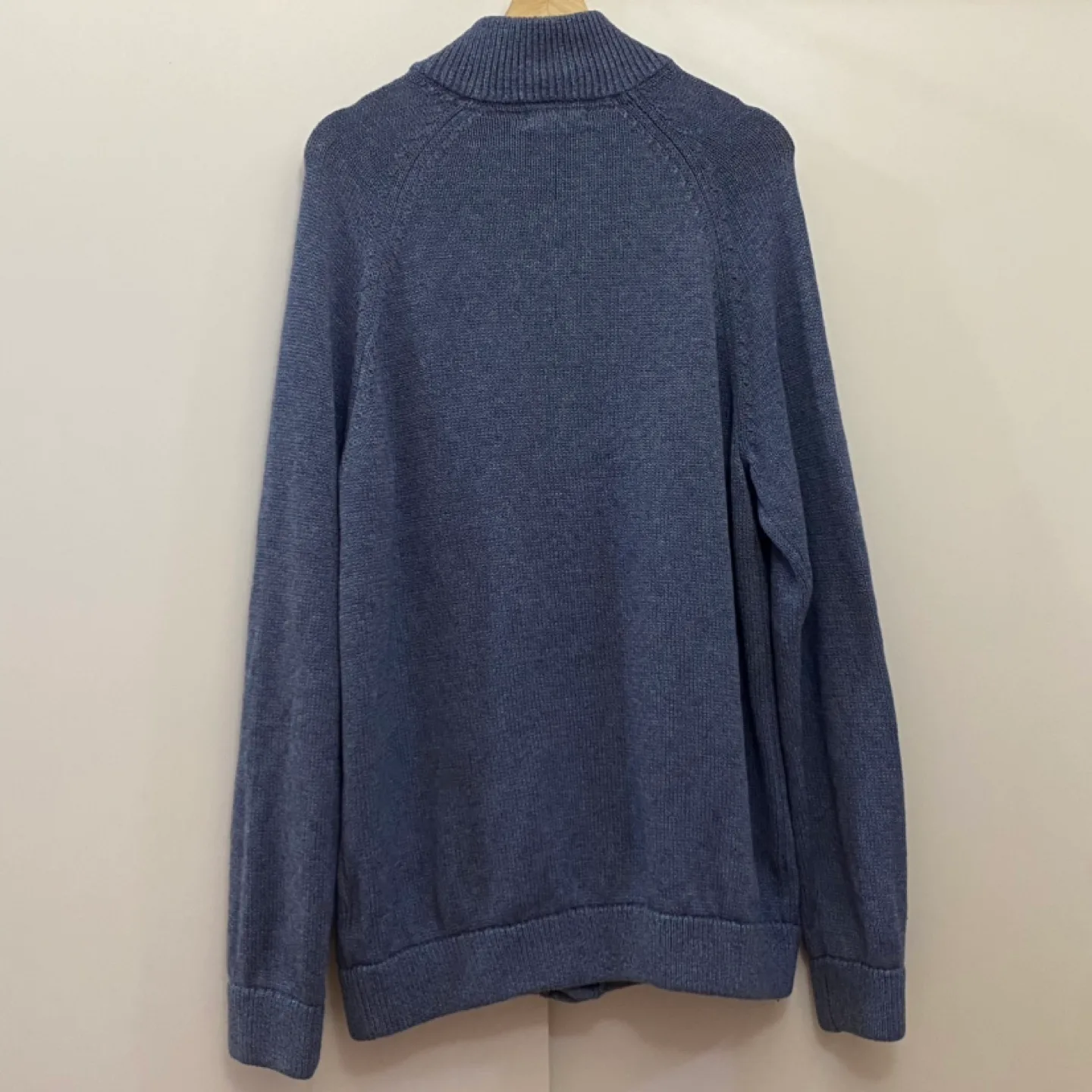 Denver Hayes Men's Blue Cardigan Sweater Size Large image indicator(3)