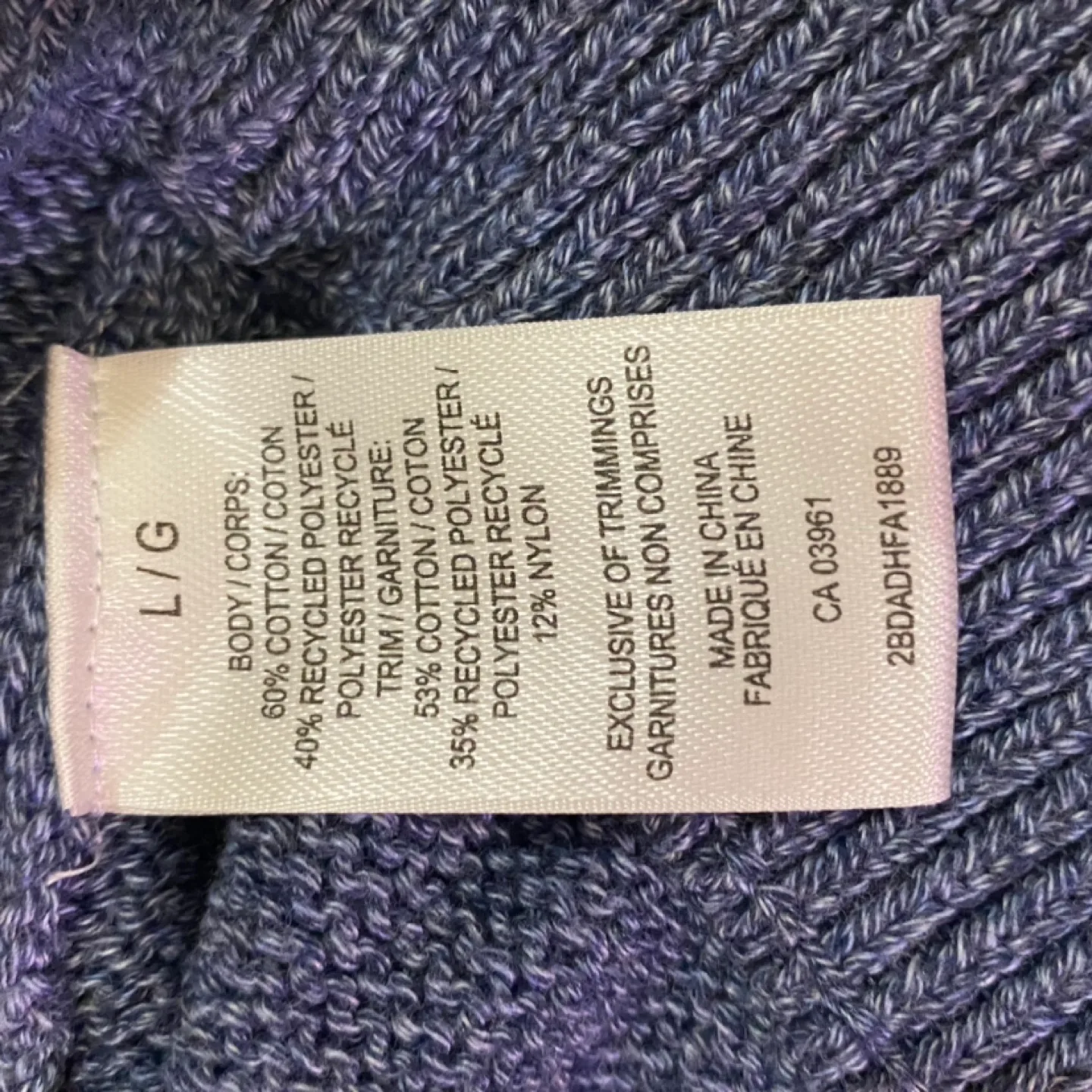 Denver Hayes Men's Blue Cardigan Sweater Size Large image indicator(9)